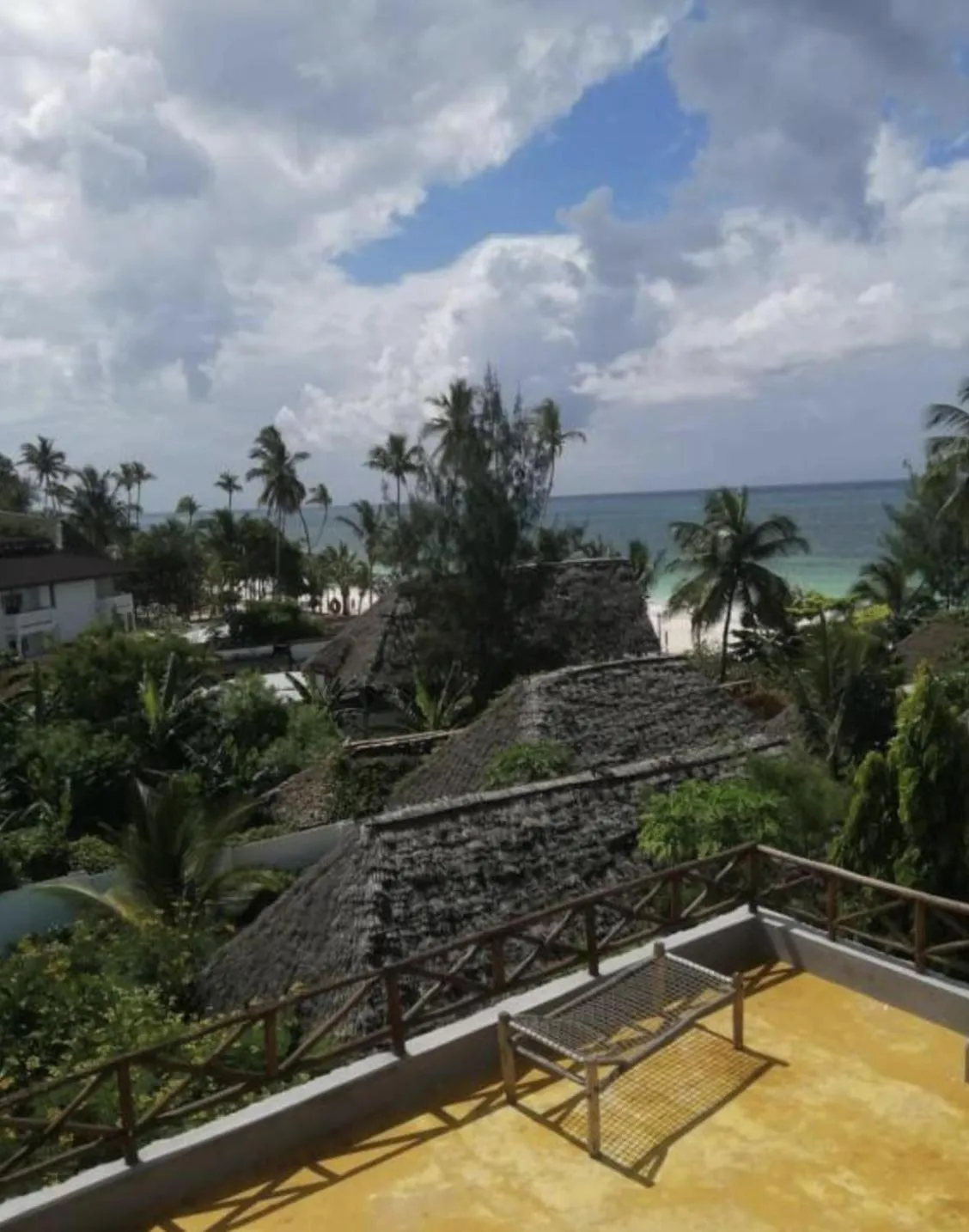 Balcony/Terrace in Khadija Kiwengwa Apartment