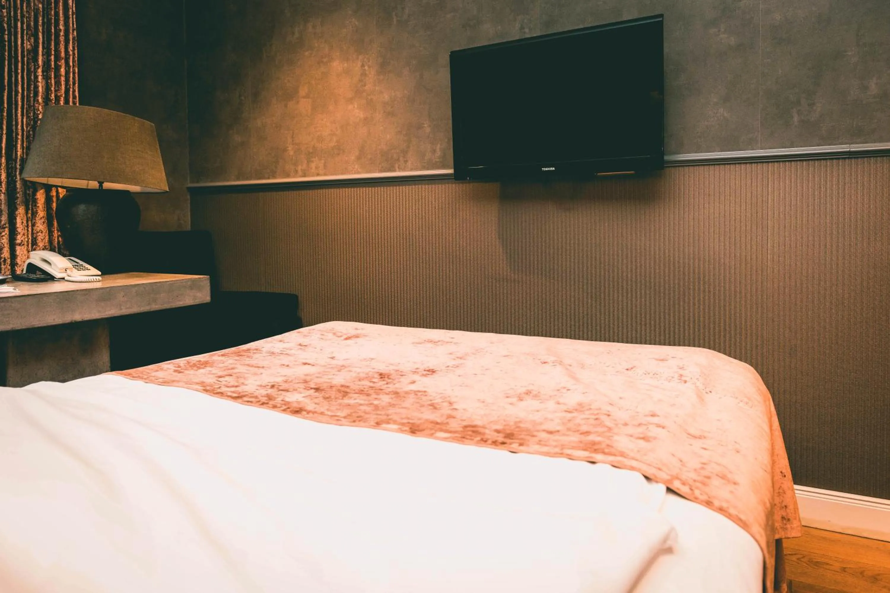 Bed in Hotel Villa Klemm - Wiesbaden City