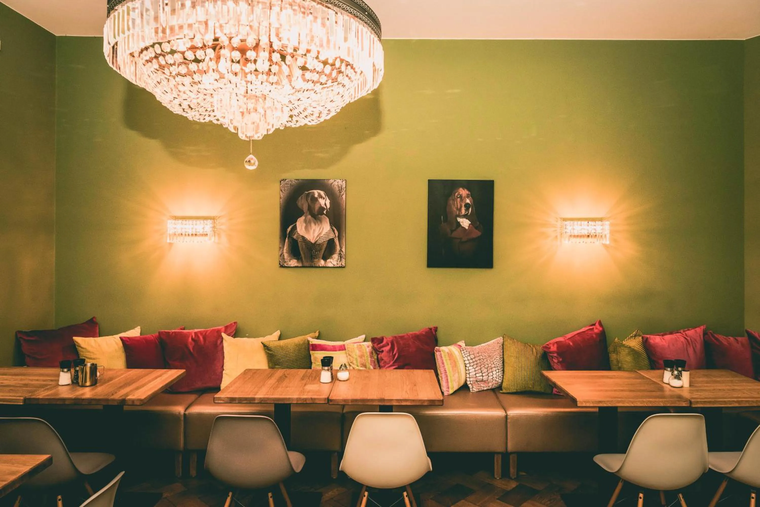 Seating area in Hotel Villa Klemm - Wiesbaden City