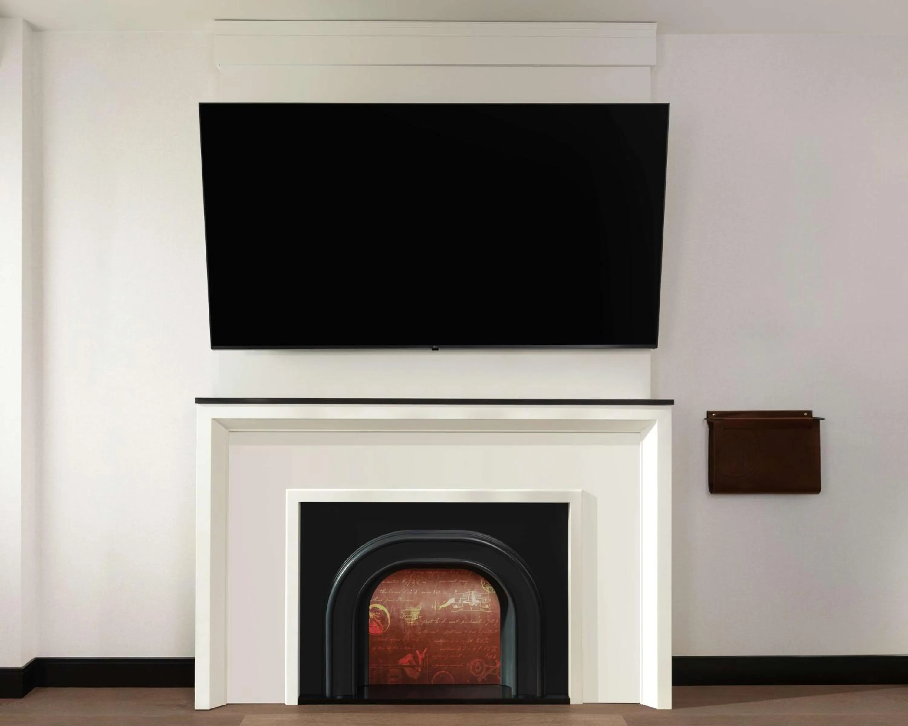 Living room in Pennyweight Hotel Boston, Curio Collection by Hilton