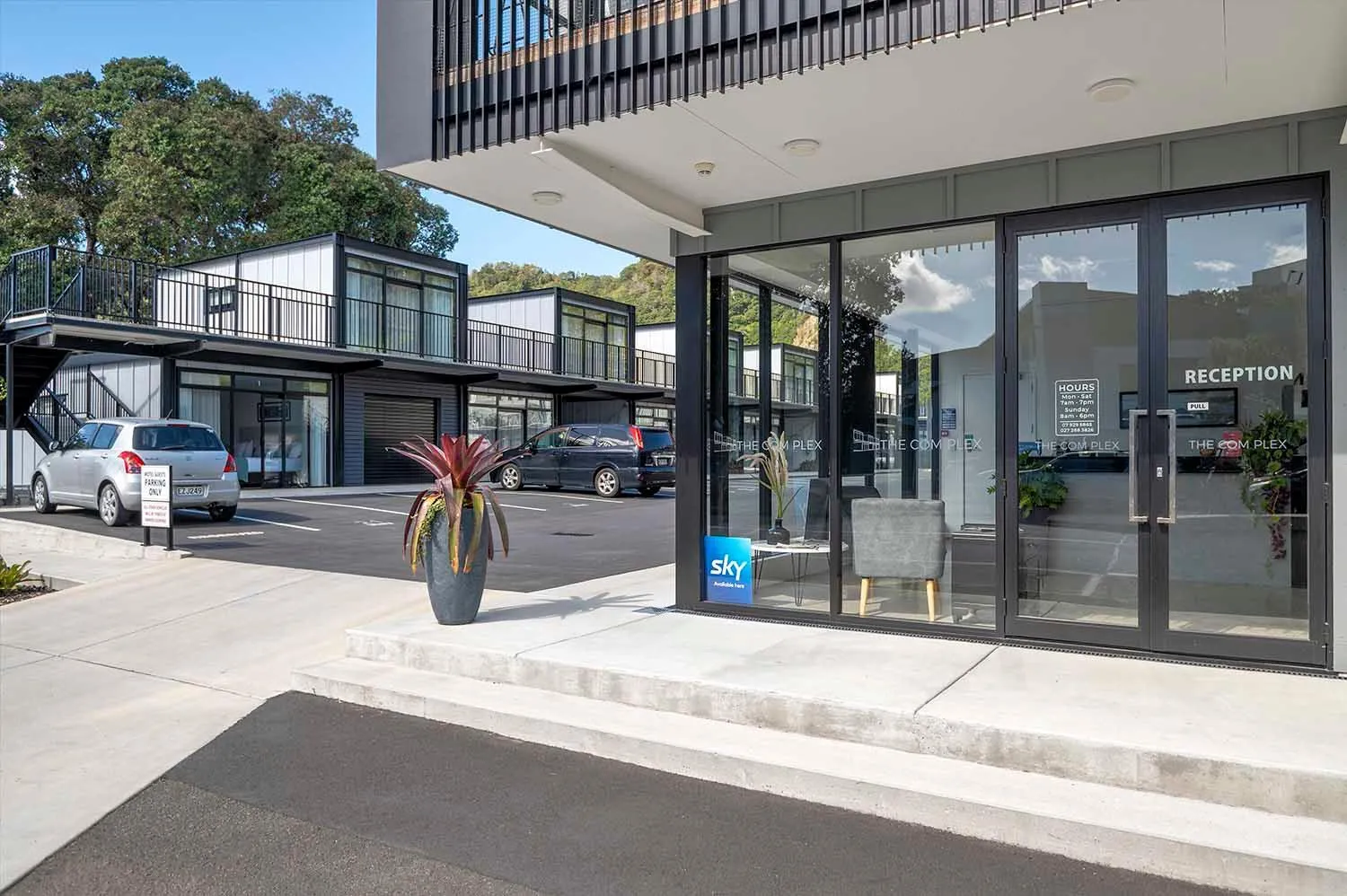 Day in The Com Plex Motel