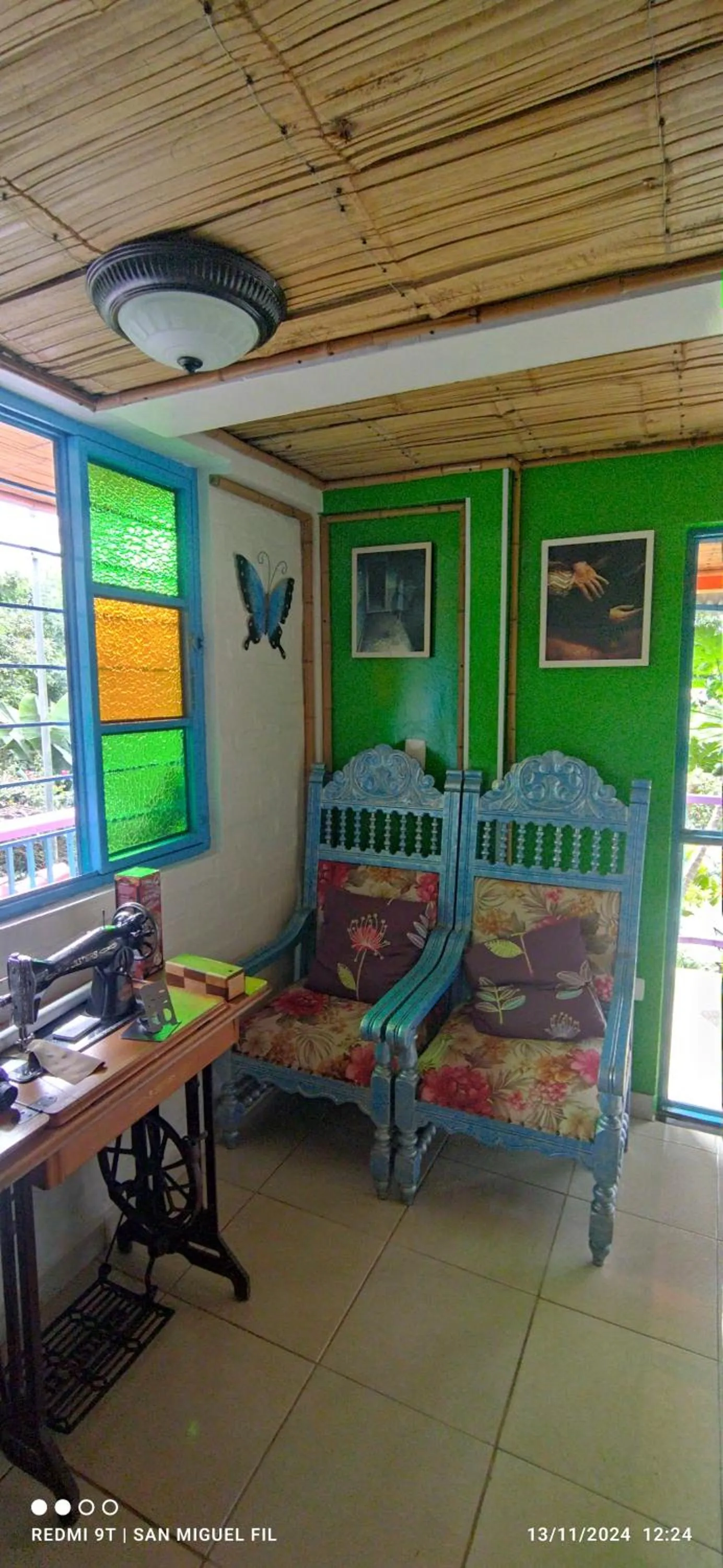 Living room in Finca San Miguel Filandia