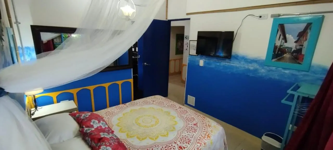 Photo of the whole room, Bed in Finca San Miguel Filandia