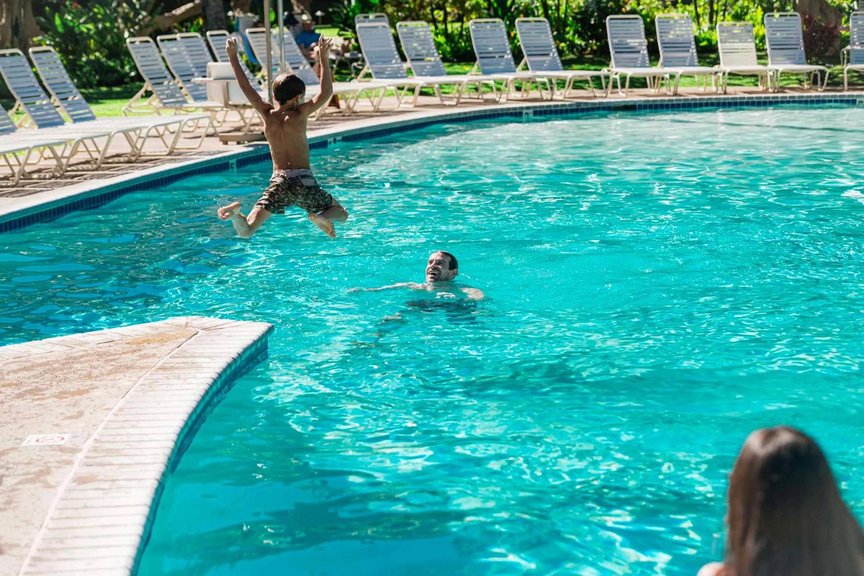 Pool view in OUTRIGGER Kāʻanapali Beach Resort