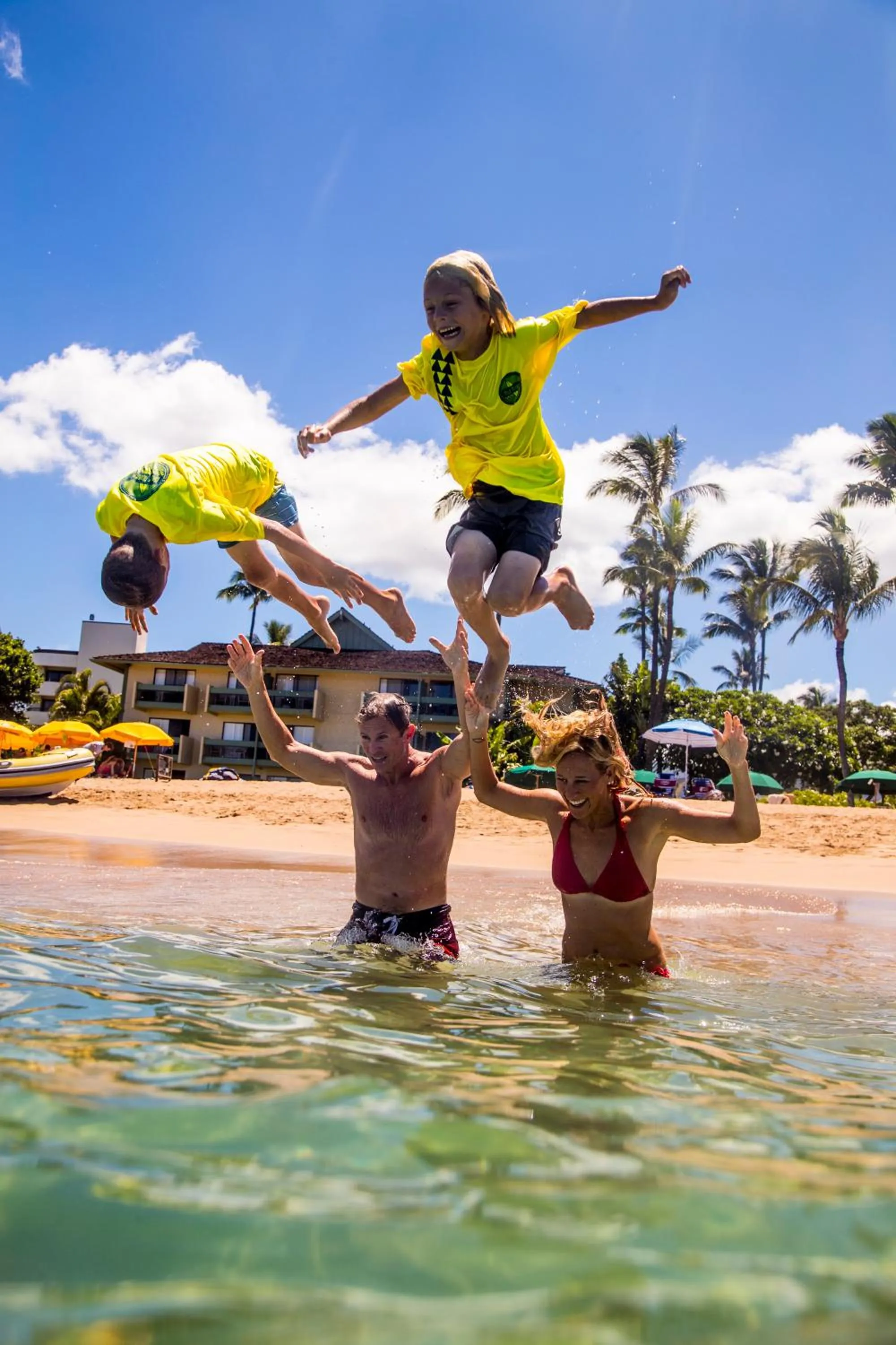 Family in OUTRIGGER Kāʻanapali Beach Resort