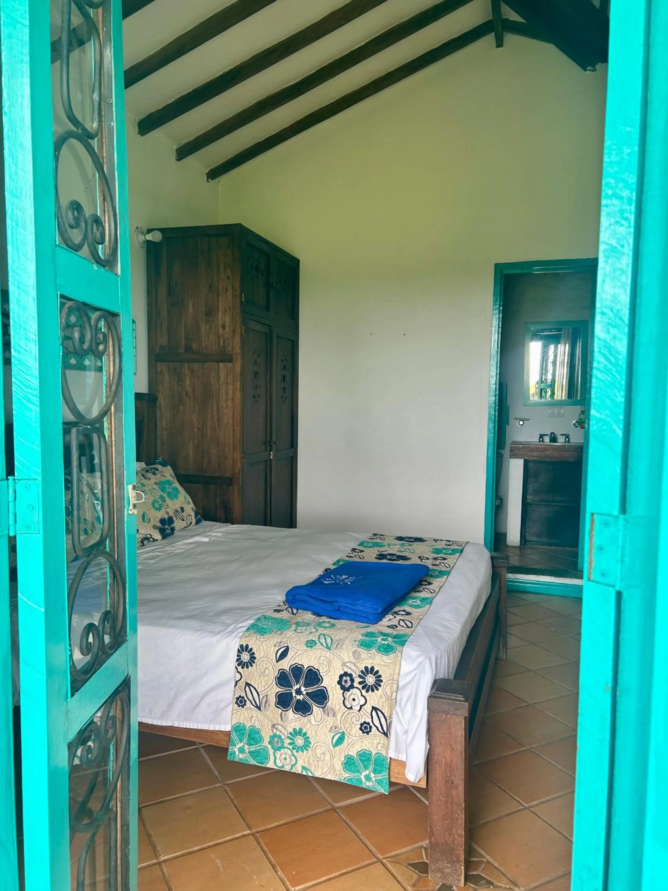 Bed in Villa Juana Hotel