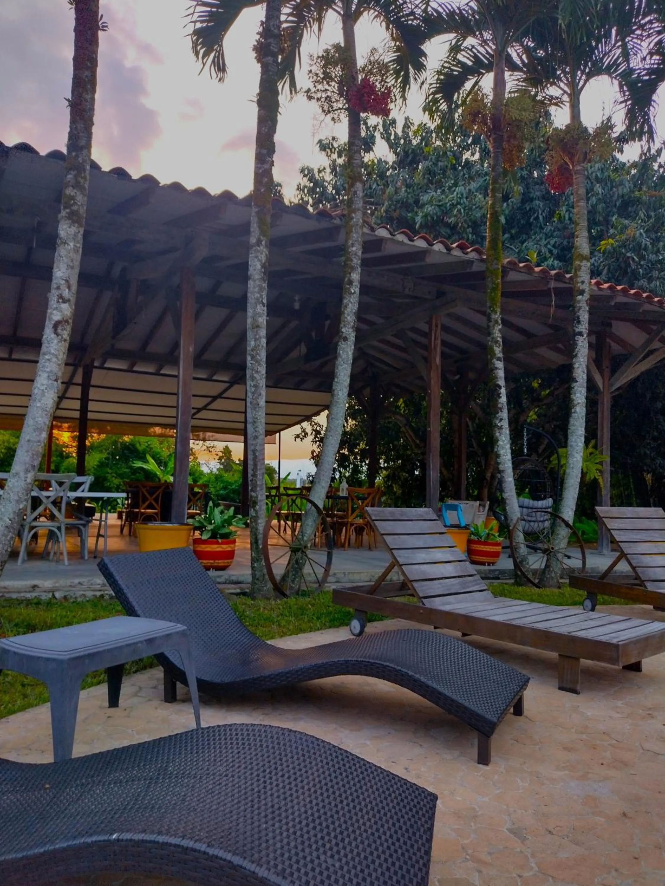 Sunset in Villa Juana Hotel