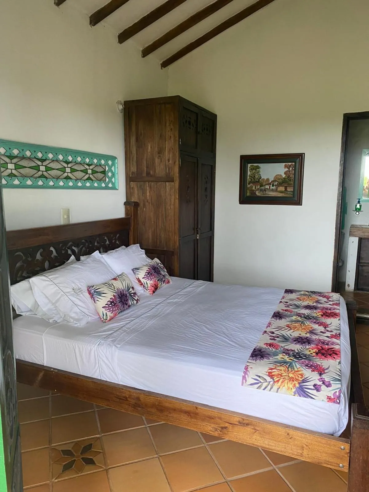 Bed in Villa Juana Hotel