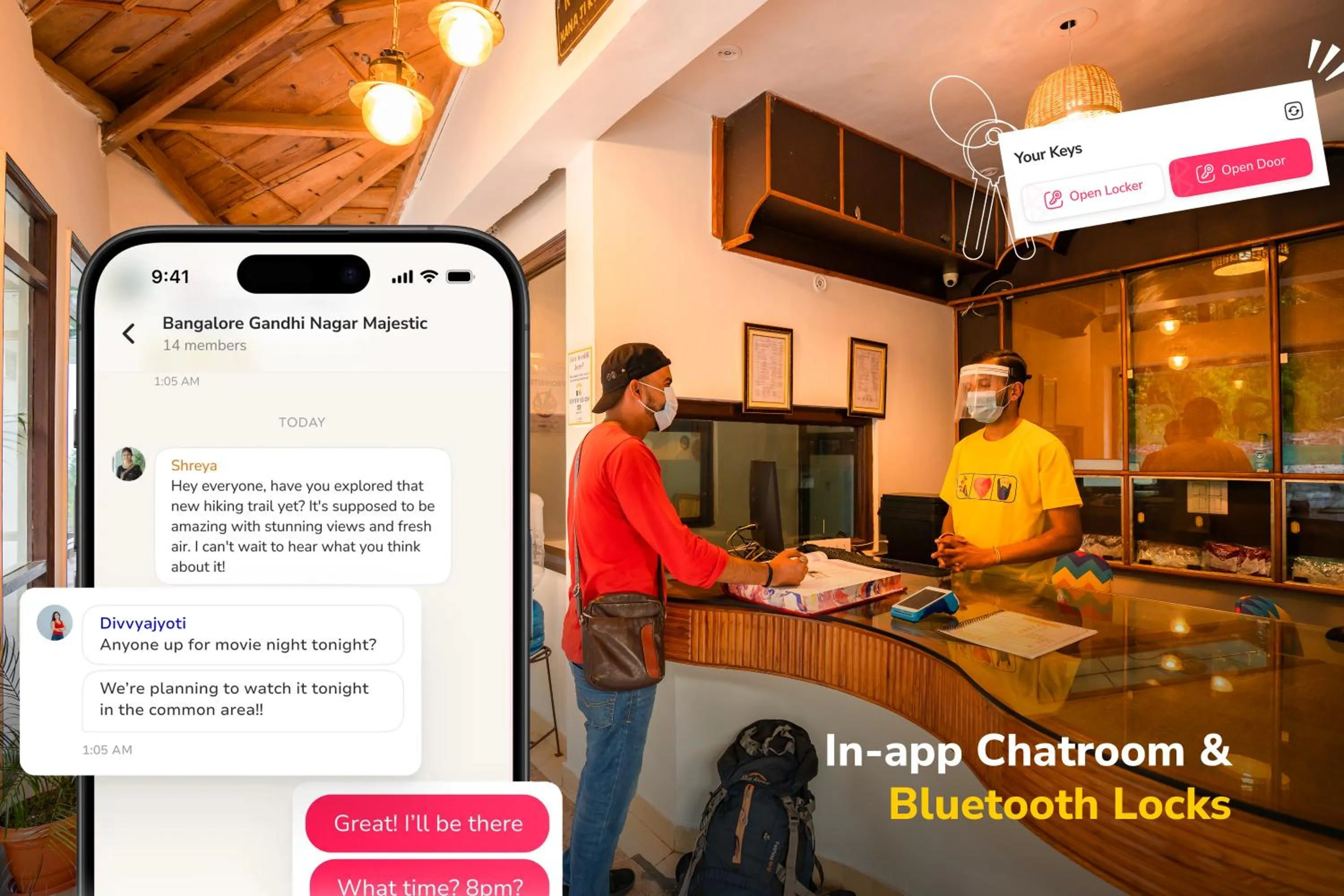 People in goSTOPS Mukteshwar - Private Rooms and Dorms