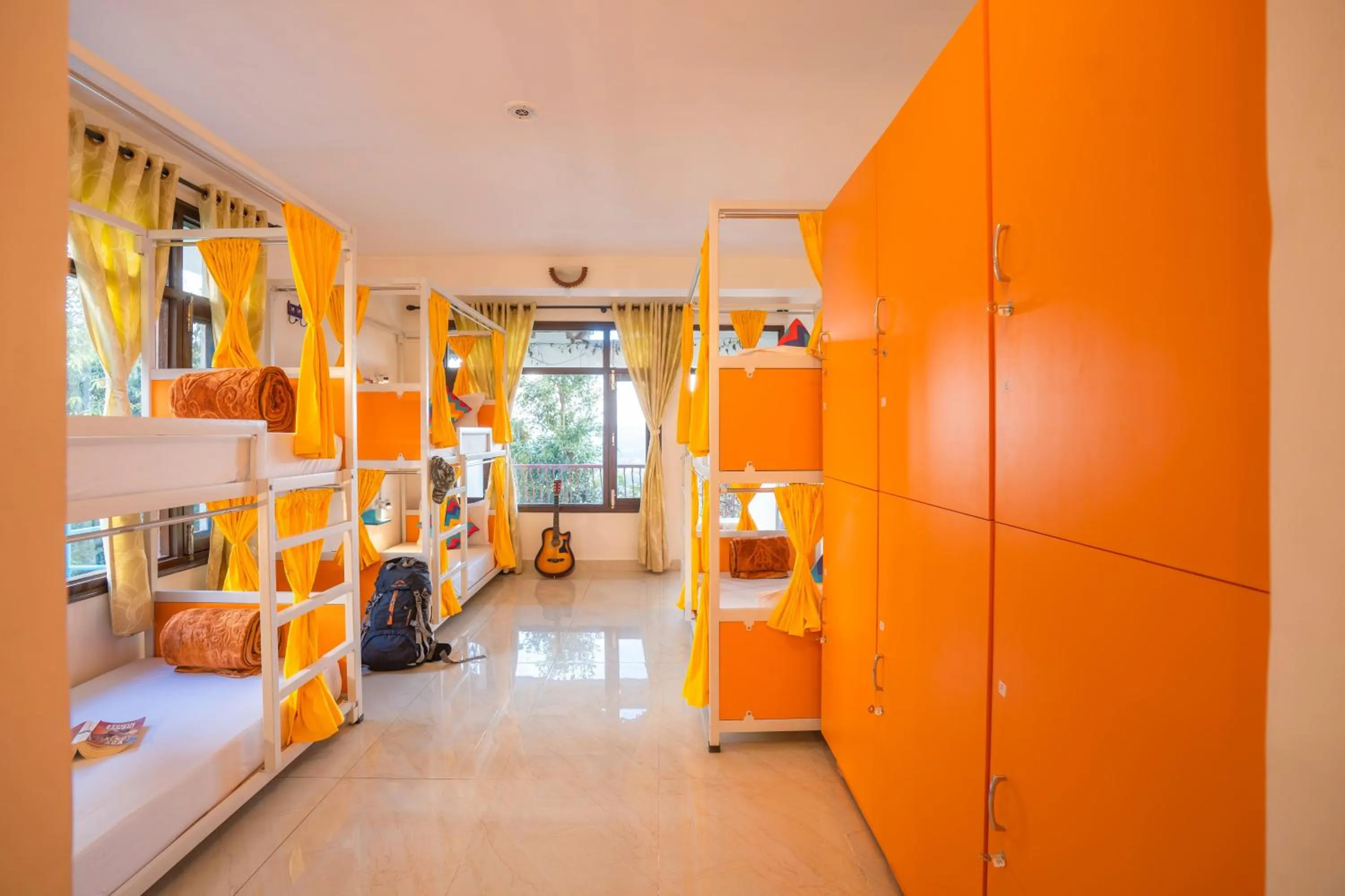 Bed in goSTOPS Mukteshwar