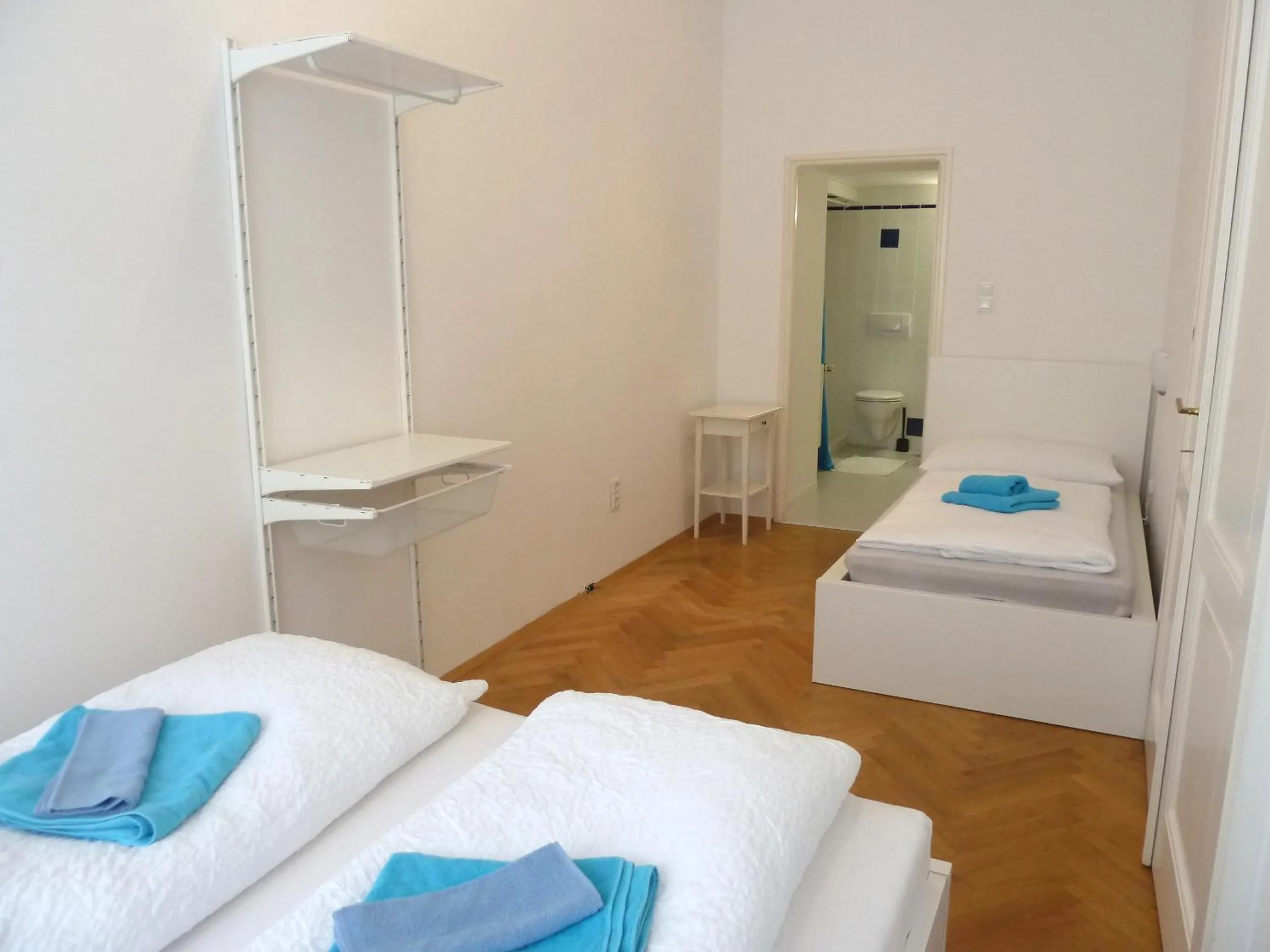 Bed in Sobieski Stefansdom Apartments