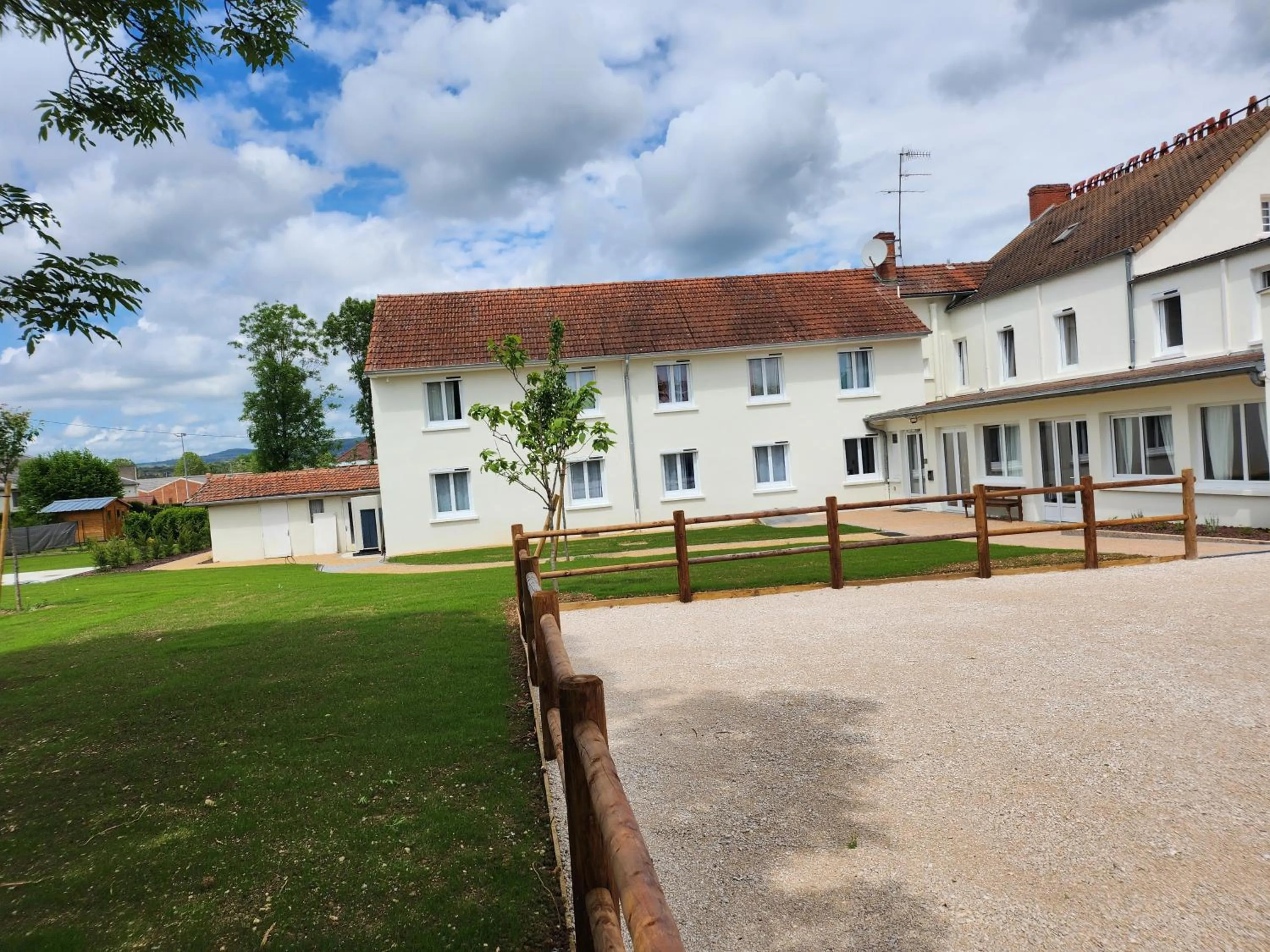 Garden in Auberge la musardière