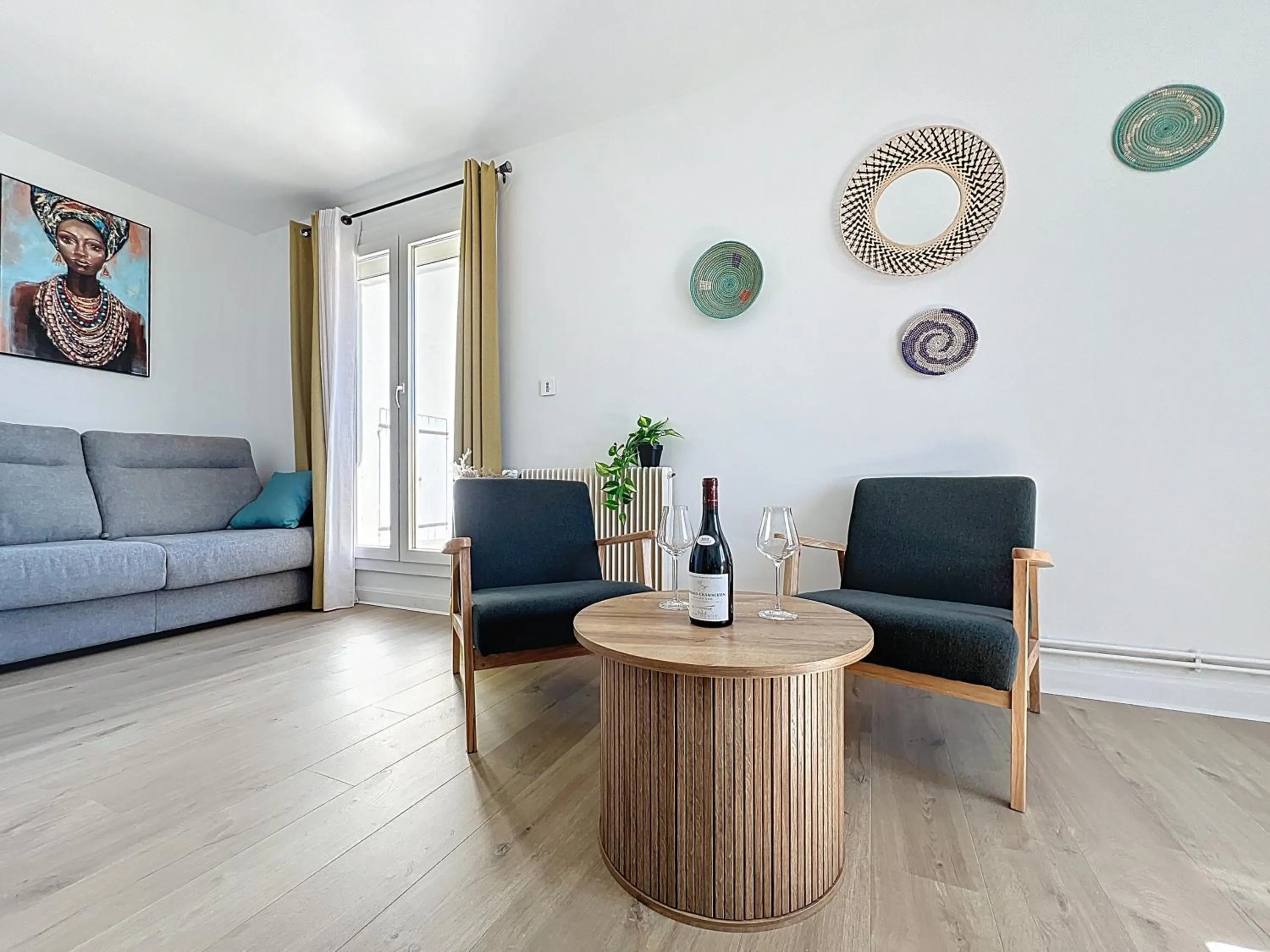 Living room in Auberge la musardière