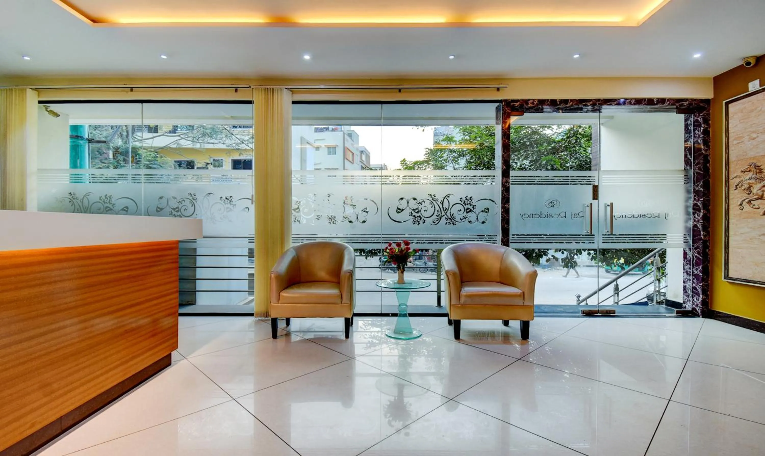 Living room in Treebo Primeland Suites