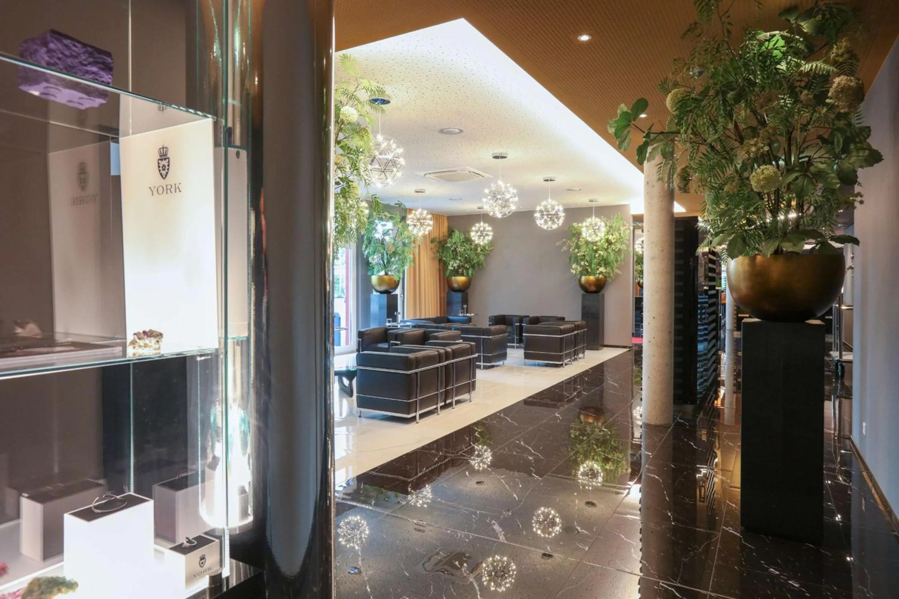 Lobby or reception in The Bridgge Grand Boutique Hotel