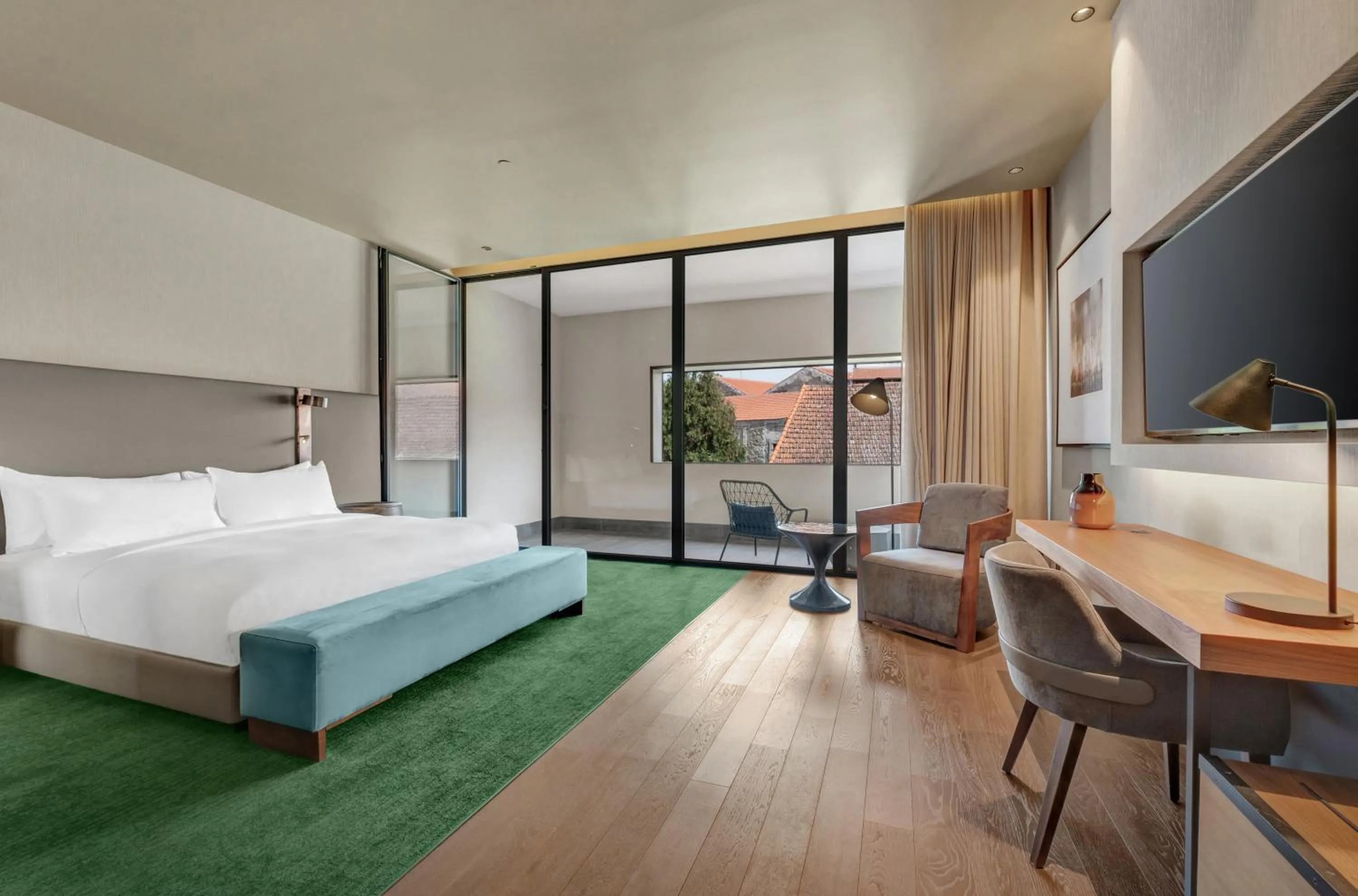 Bedroom, Bed in Hilton Porto Gaia