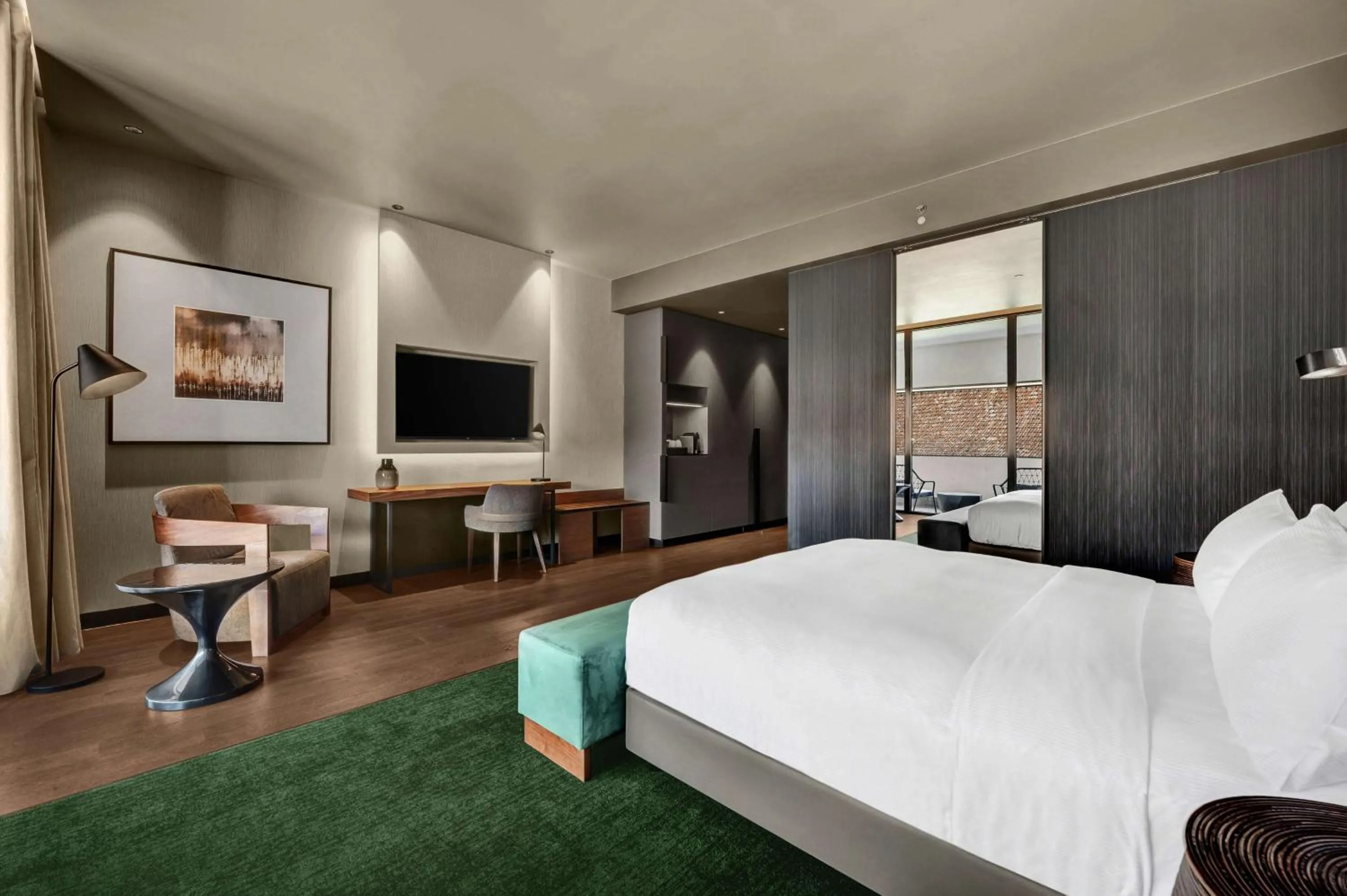 Bedroom, Bed in Hilton Porto Gaia