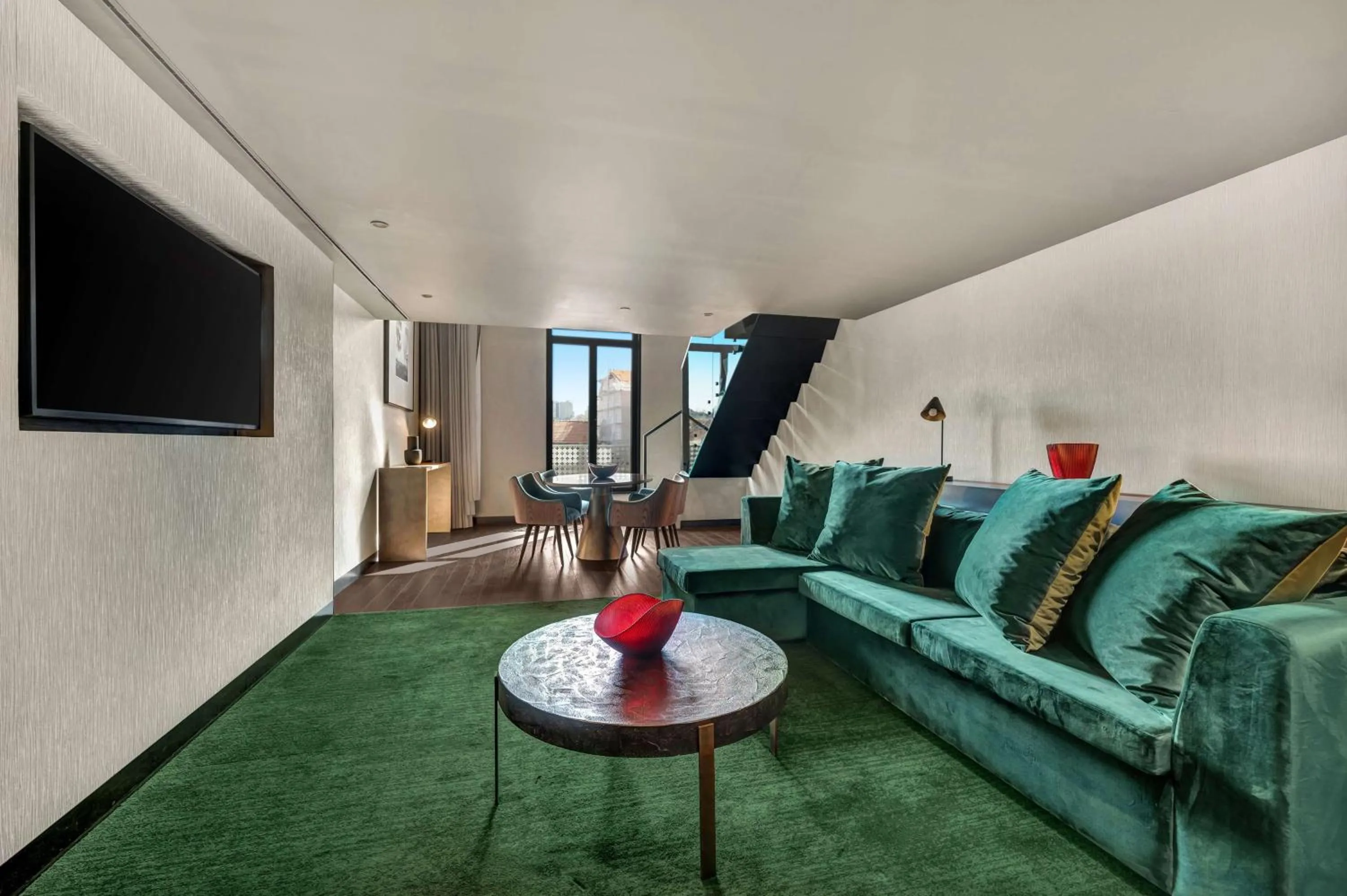 Living room in Hilton Porto Gaia