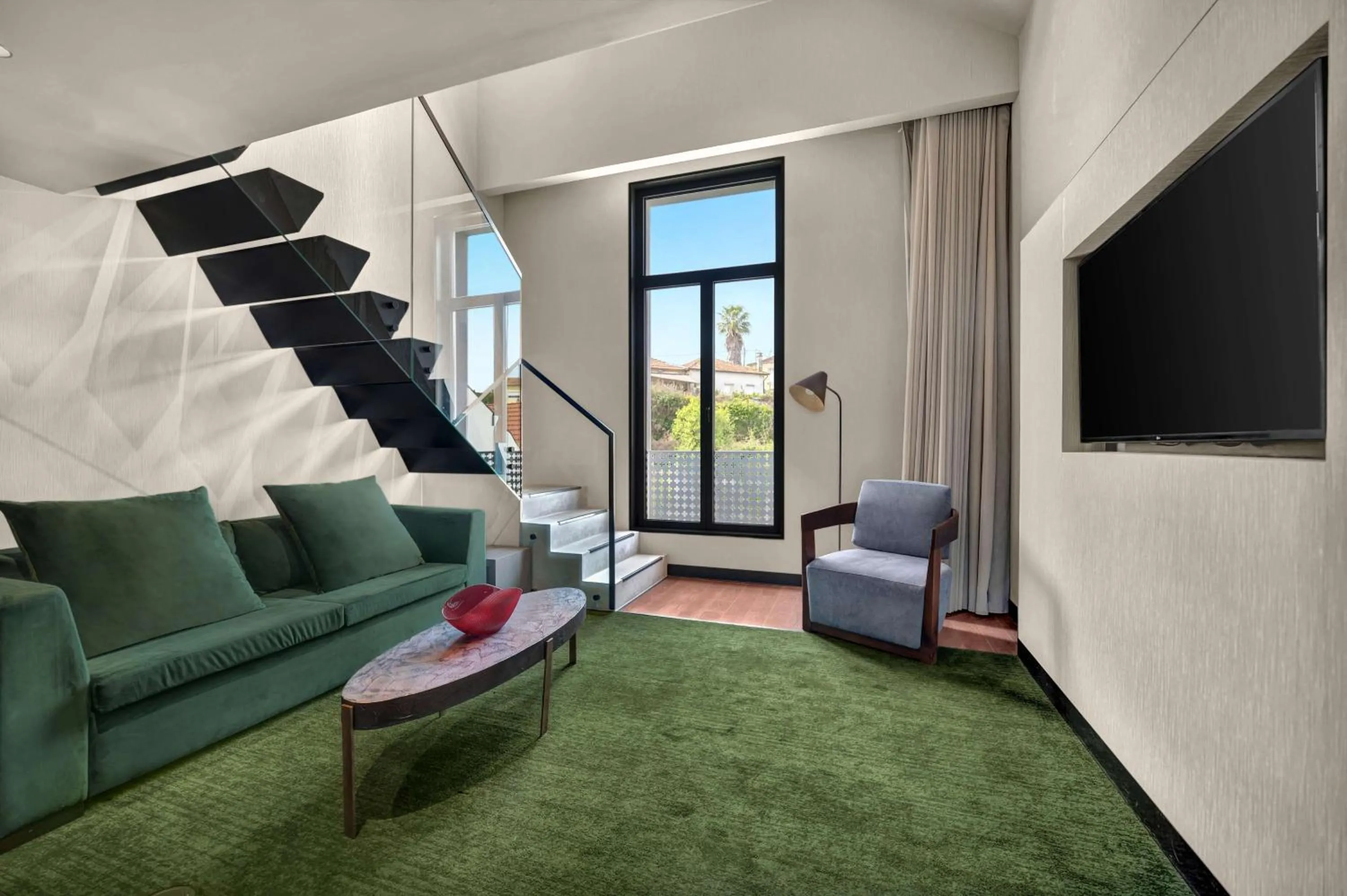 Living room in Hilton Porto Gaia