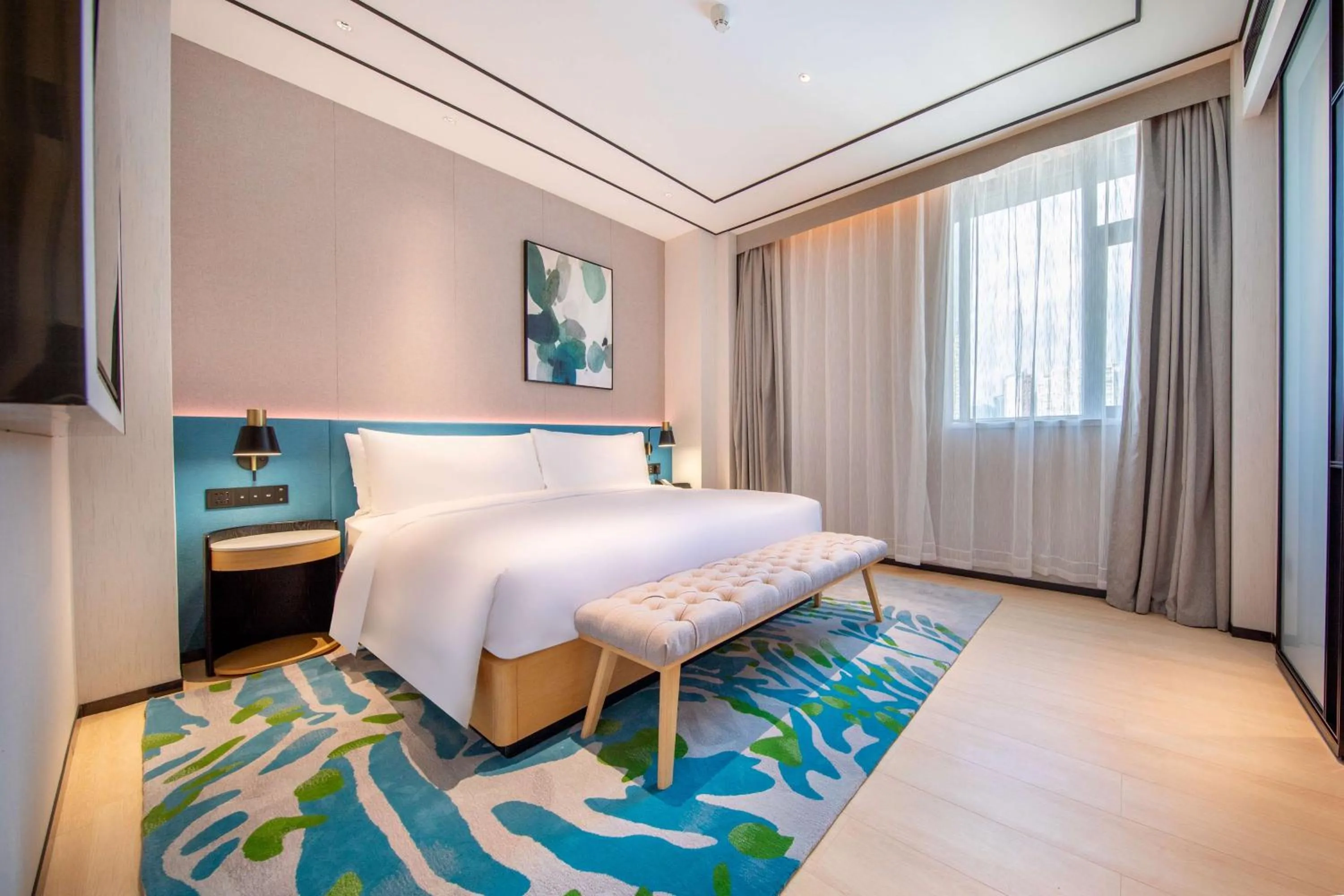 Bed in Hilton Garden Inn Shenzhen Nanshan Avenue