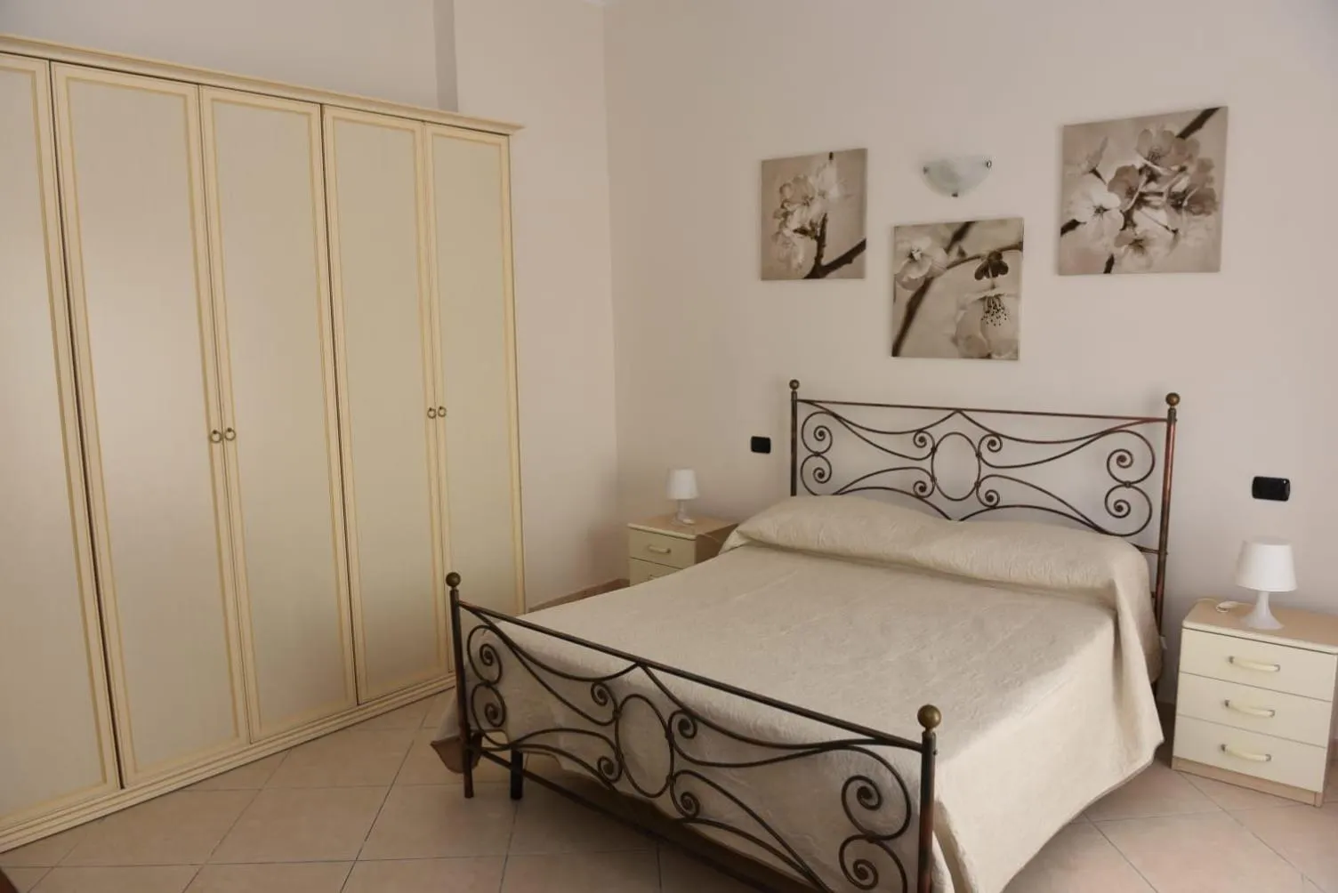 Bed in Villa Chiara