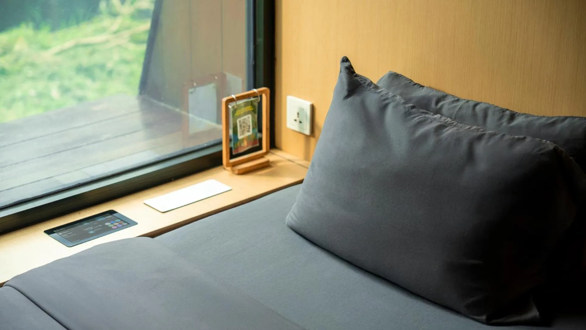 Bed in Bobocabin Ranca Upas, Bandung