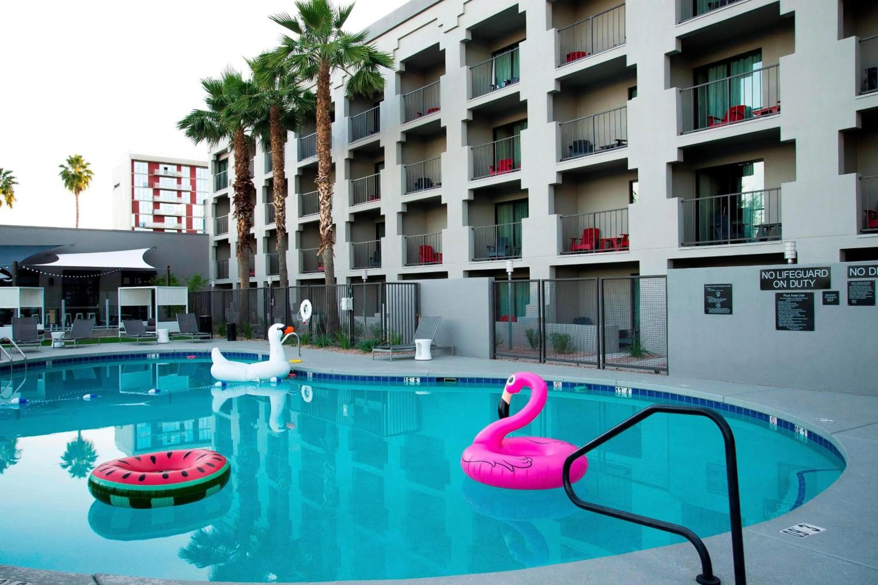 Swimming pool in MOXY Phoenix Tempe/ASU Area