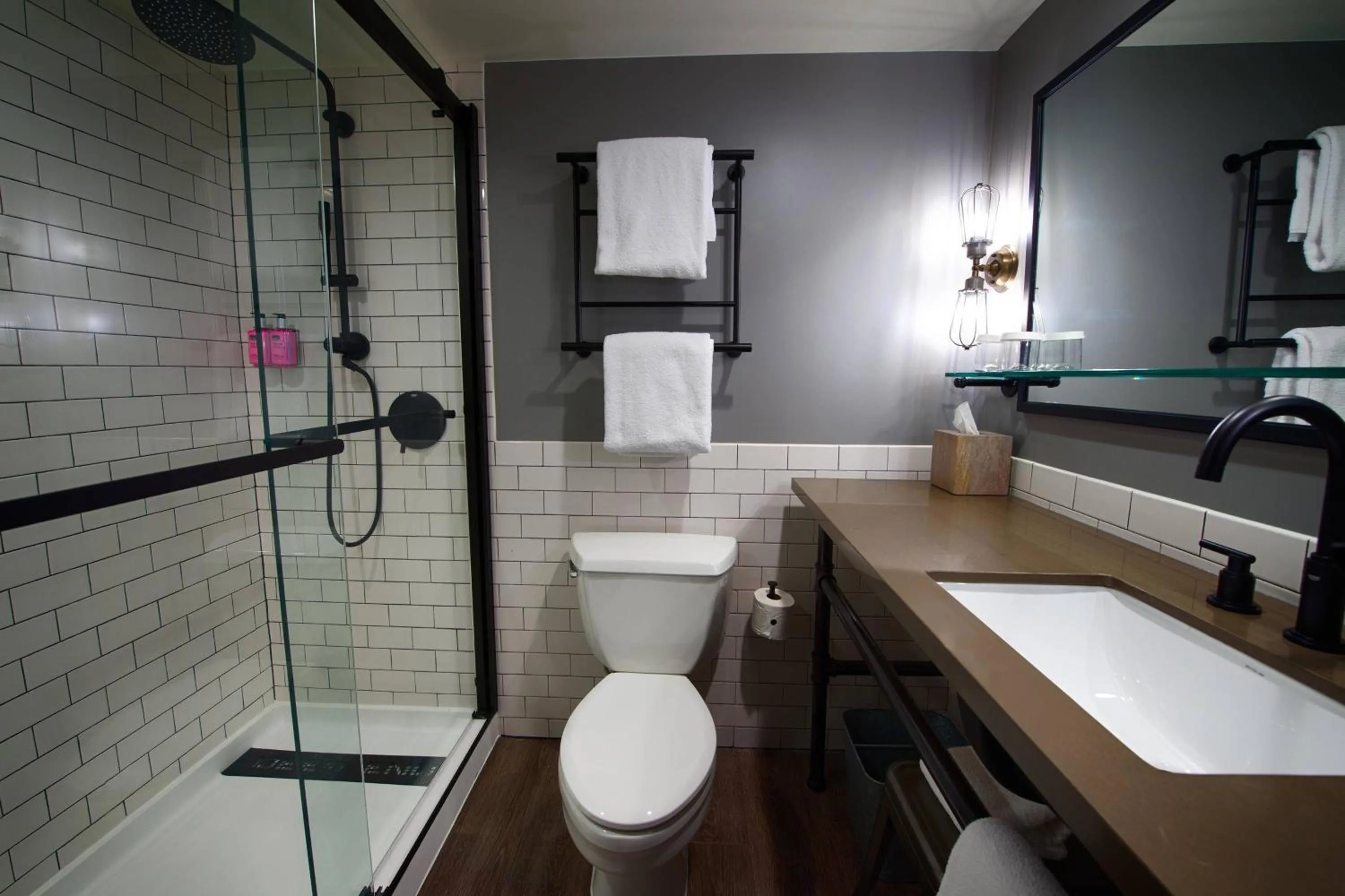 Bathroom in MOXY Phoenix Tempe/ASU Area