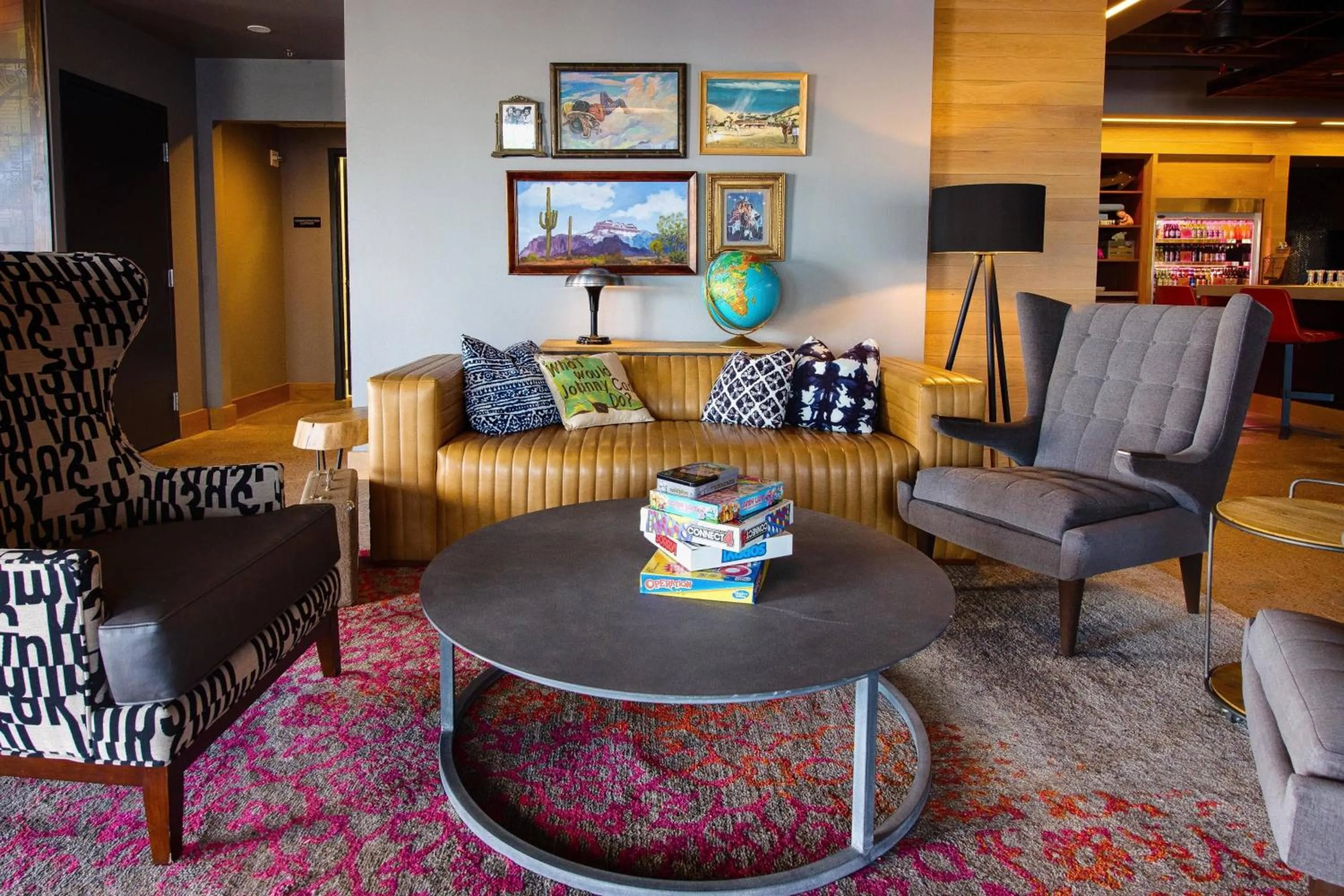 Lounge or bar in MOXY Phoenix Tempe/ASU Area