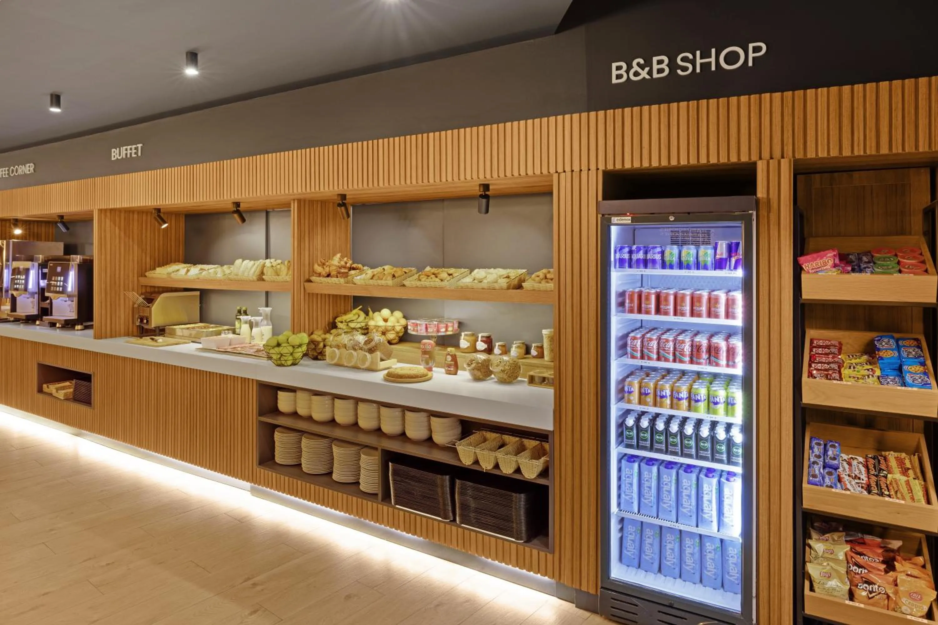 Breakfast in B&B HOTEL Málaga Centro