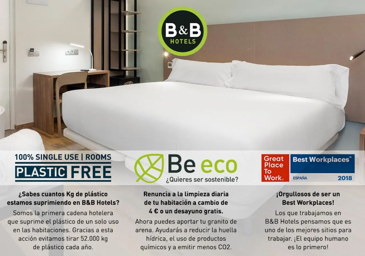 Logo/Certificate/Sign, Bed in B&B HOTEL Málaga Centro