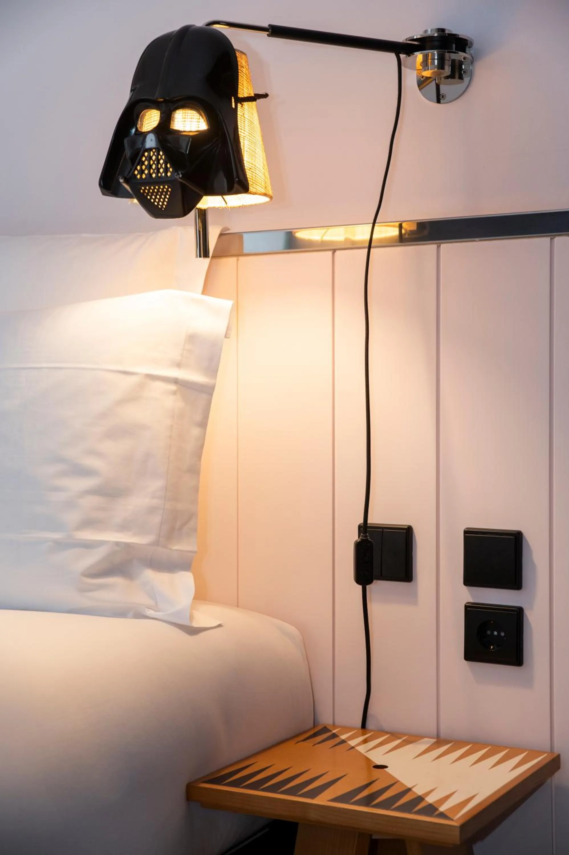 Bed in Mama Shelter Lisboa