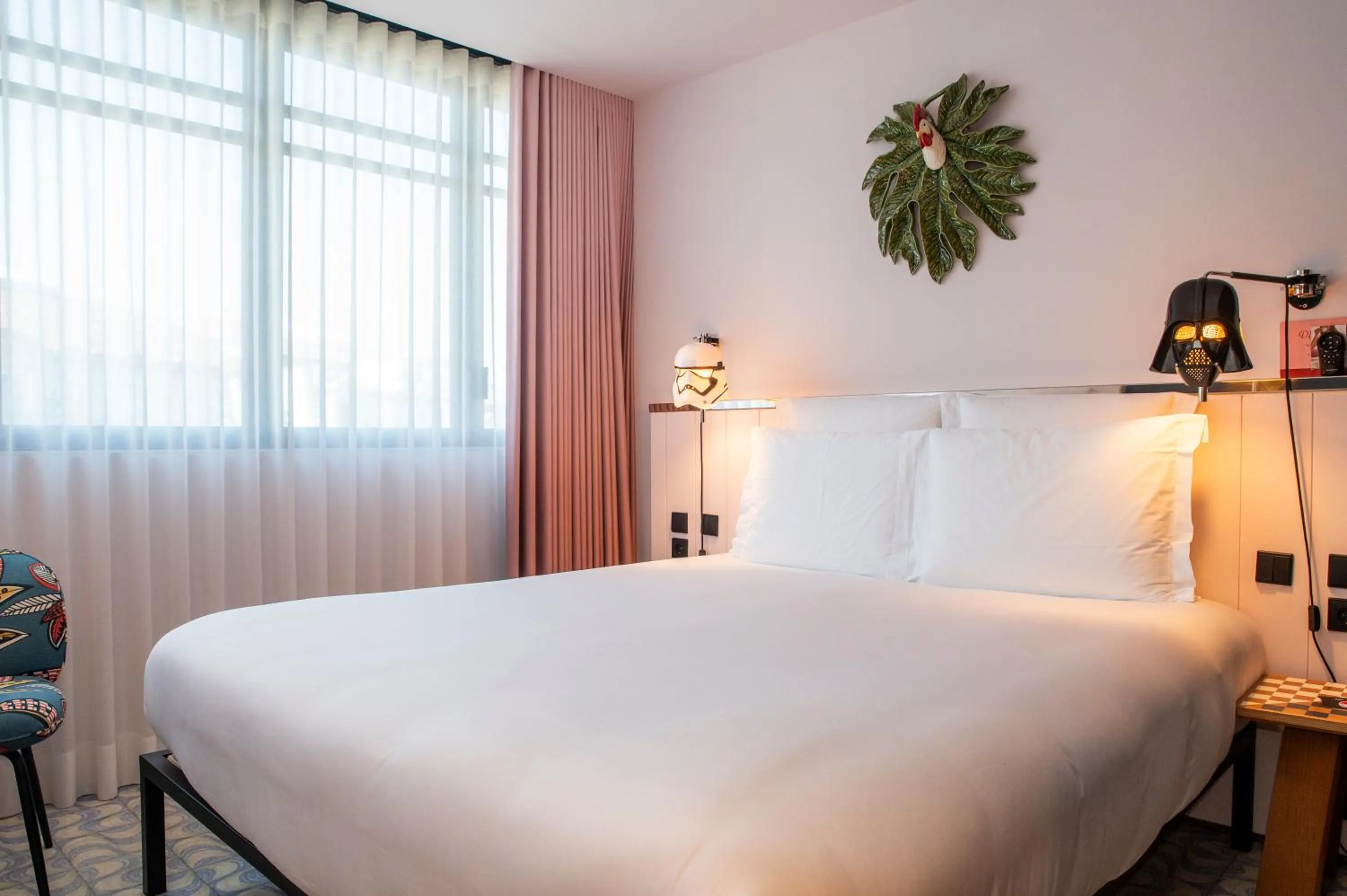 Bed in Mama Shelter Lisboa