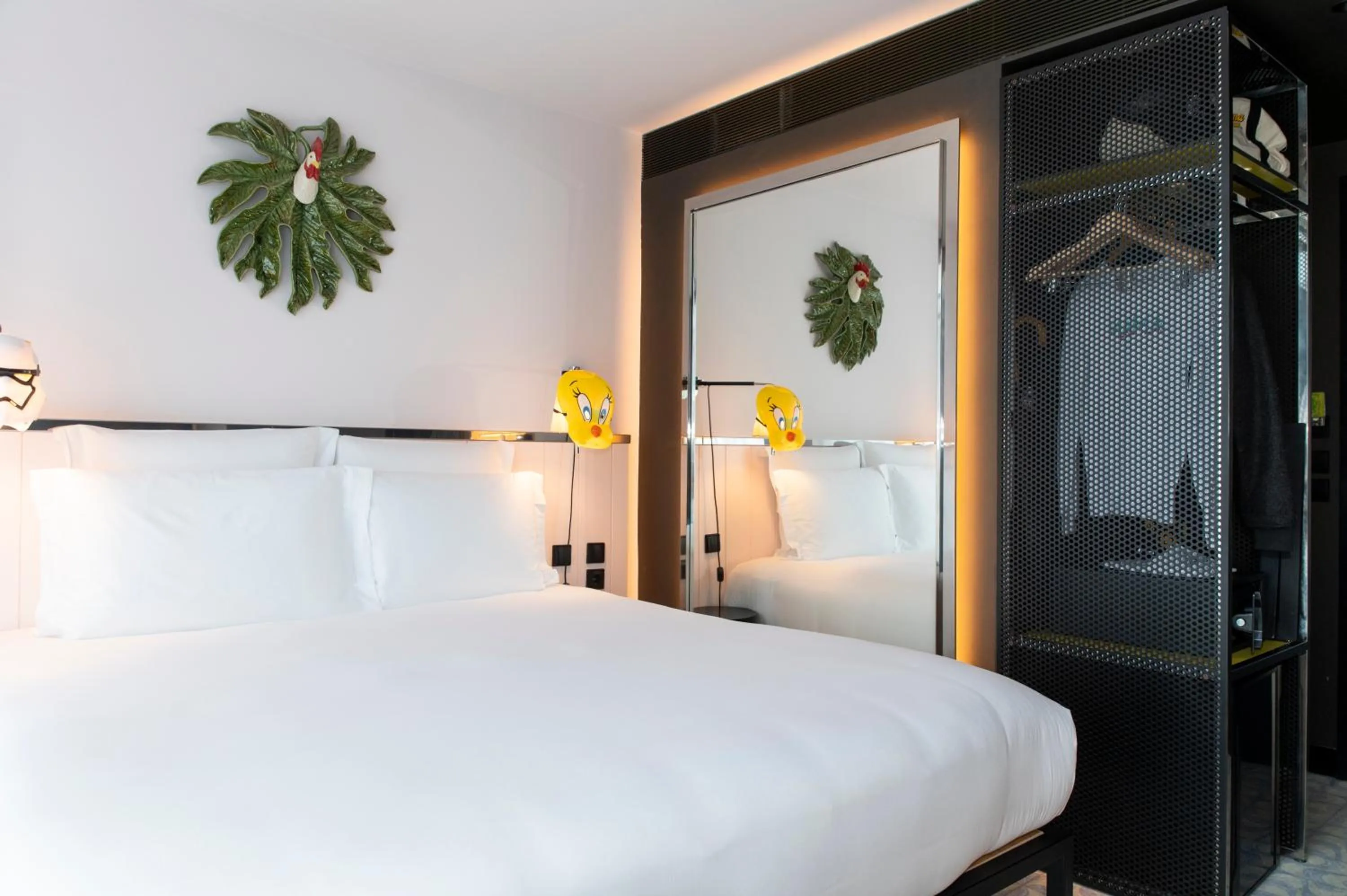 Bed in Mama Shelter Lisboa