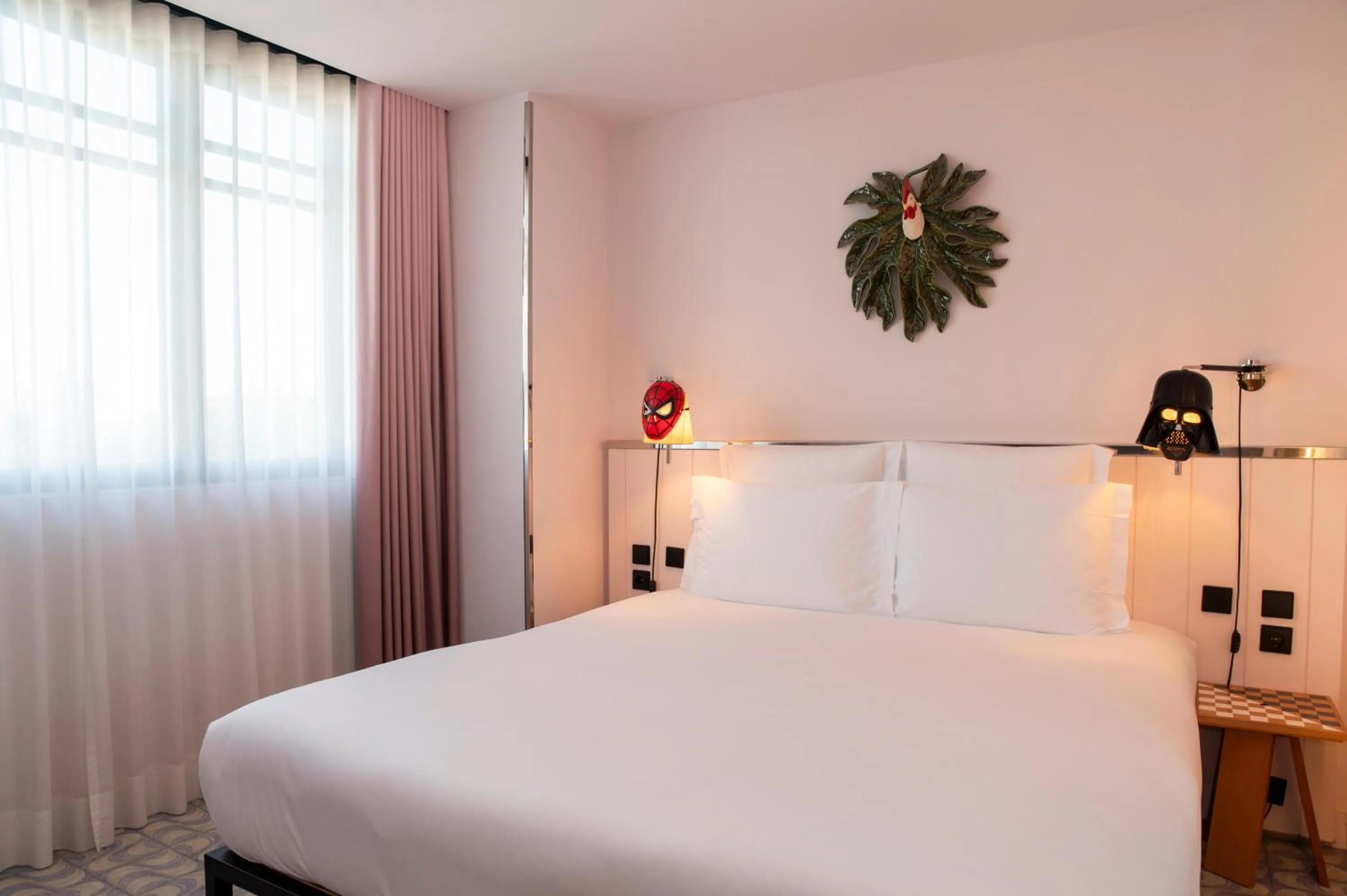 Bed in Mama Shelter Lisboa