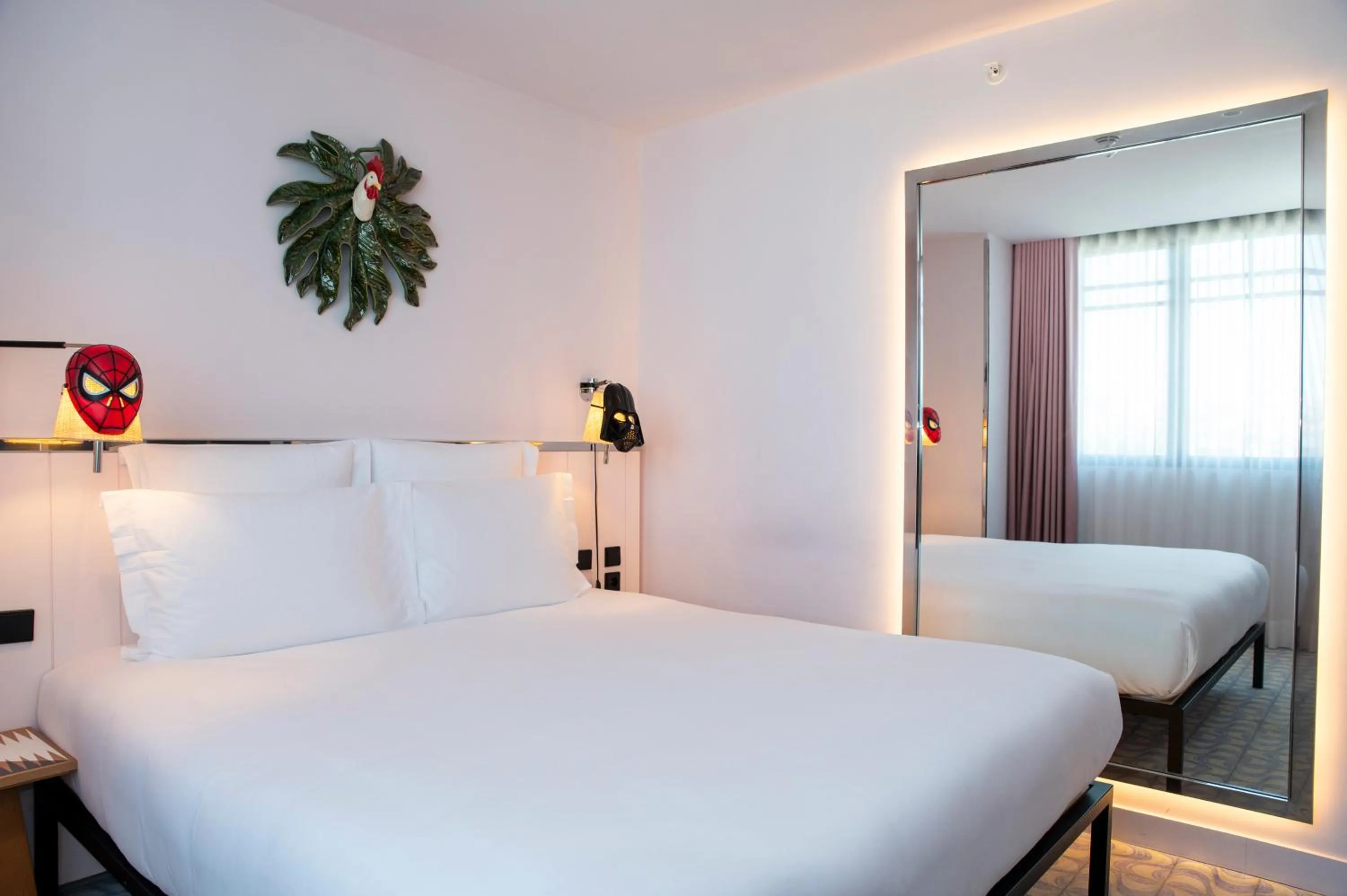 Bed in Mama Shelter Lisboa