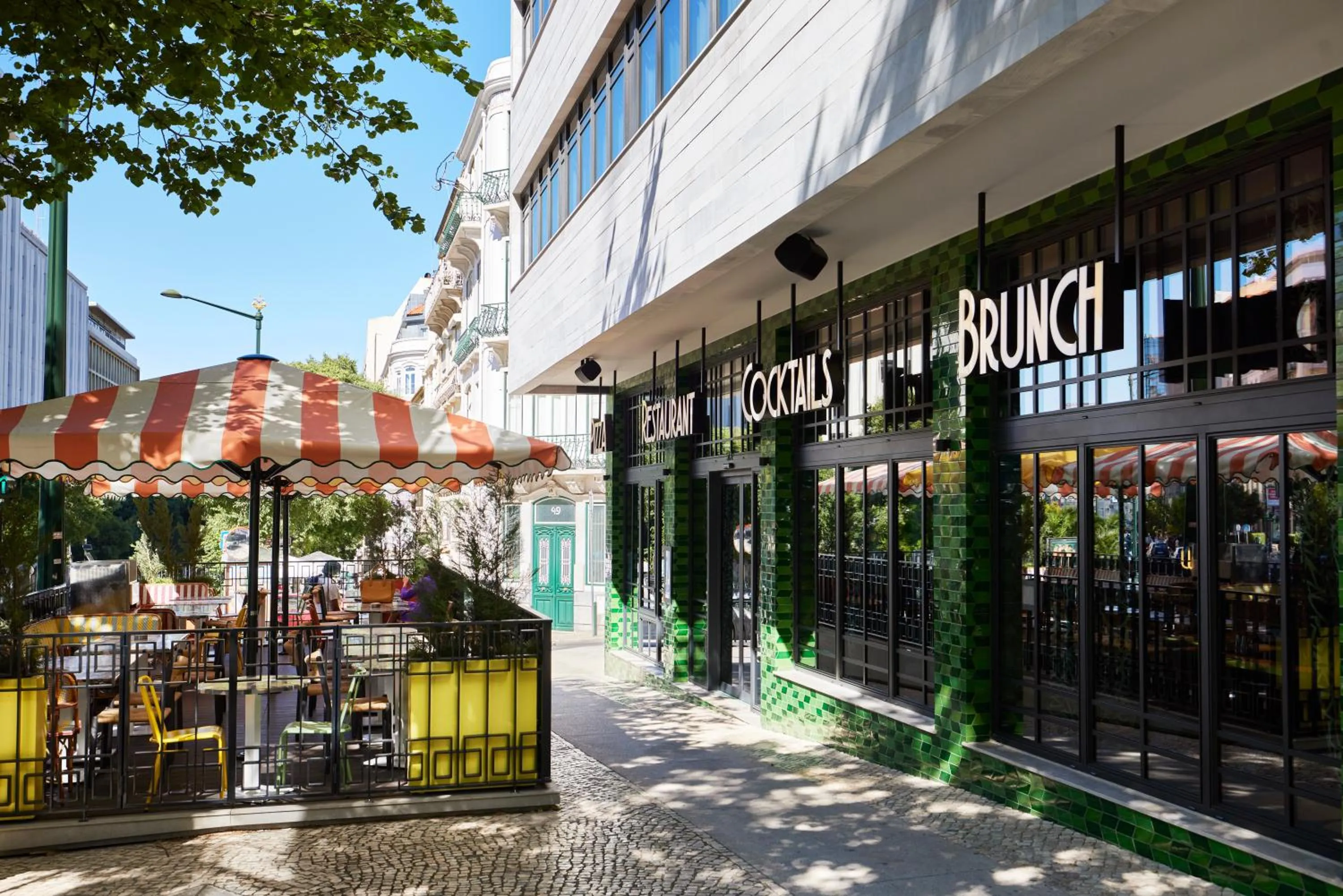 Food and drinks in Mama Shelter Lisboa