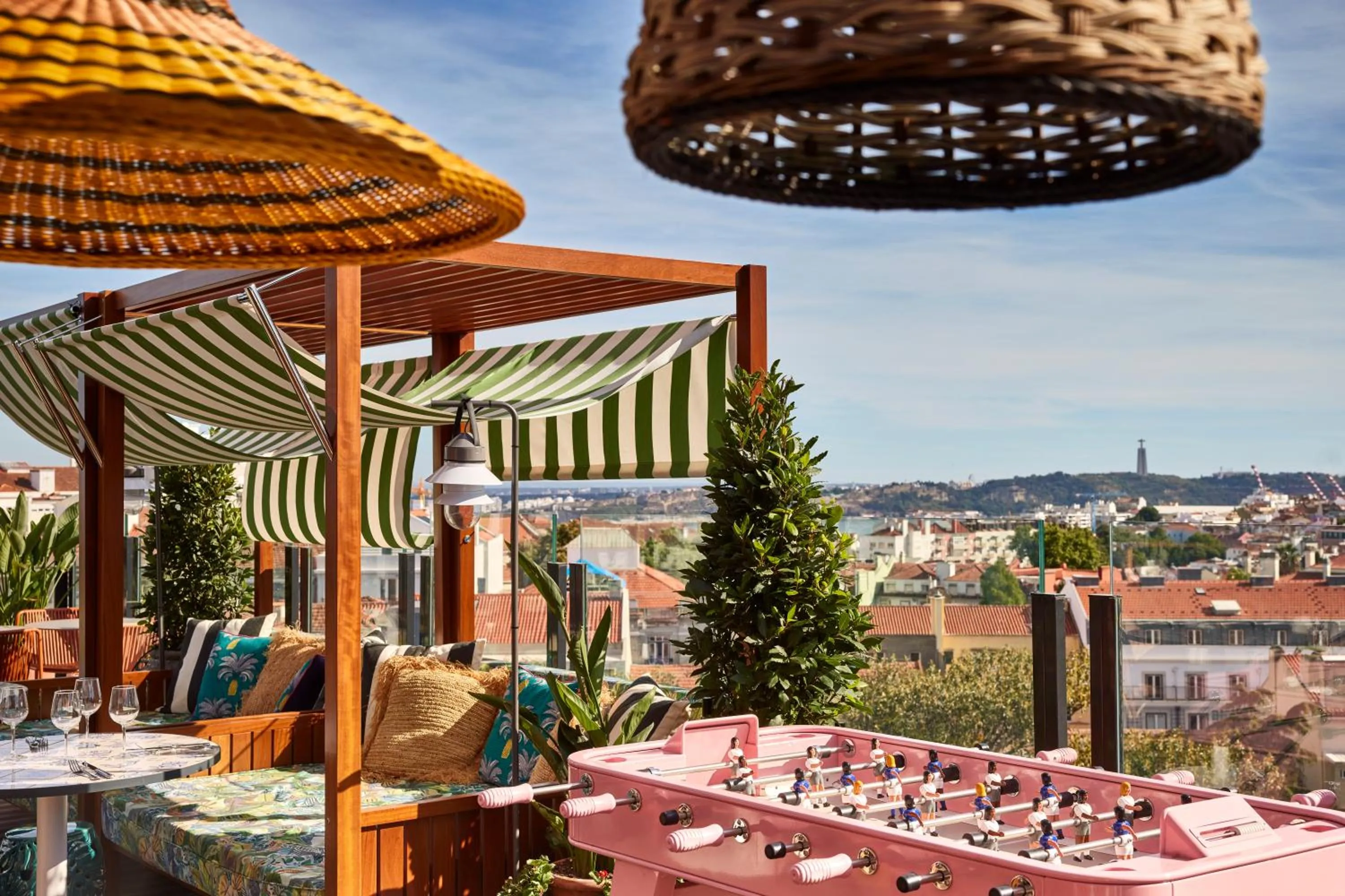 Balcony/Terrace in Mama Shelter Lisboa