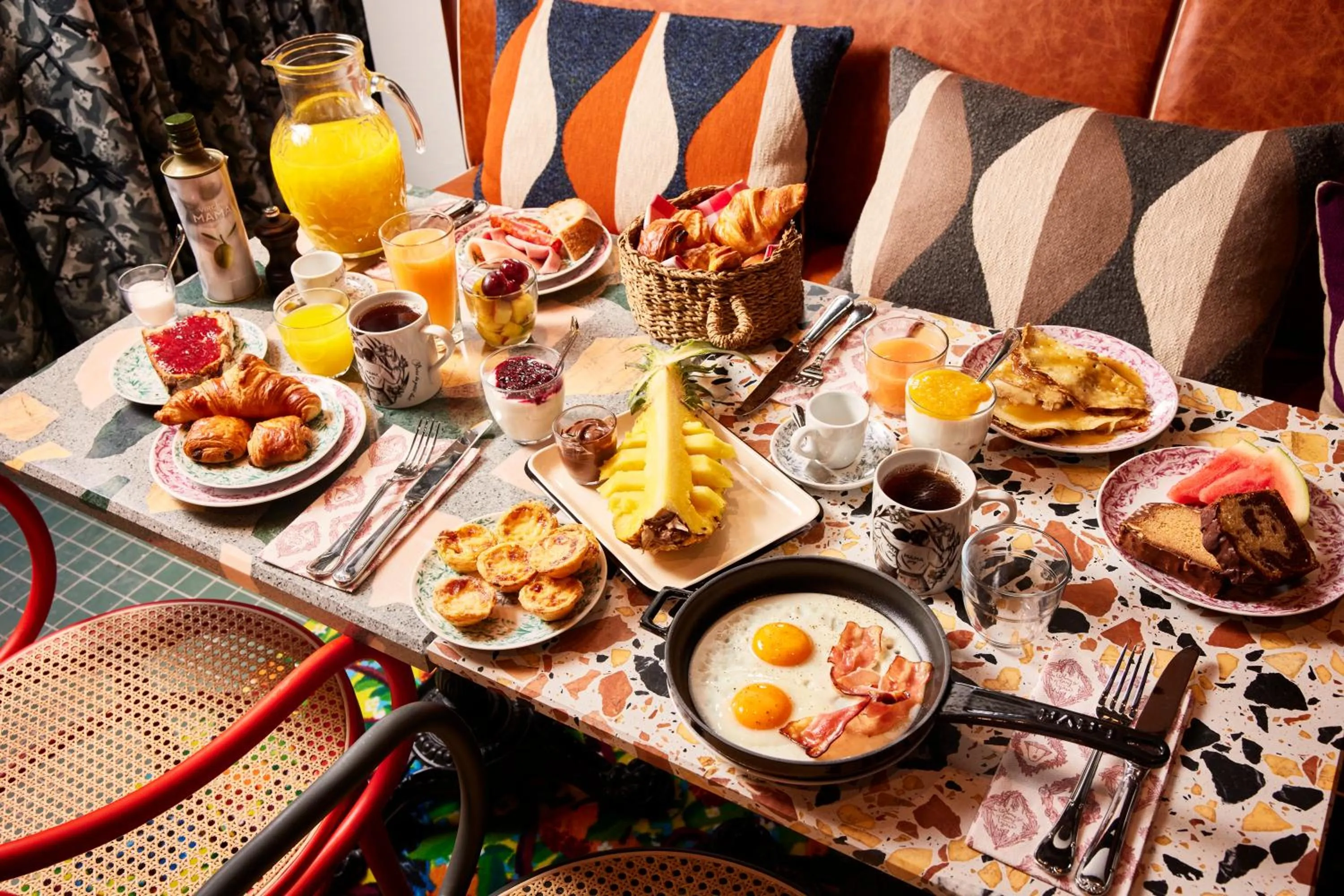 Food and drinks in Mama Shelter Lisboa