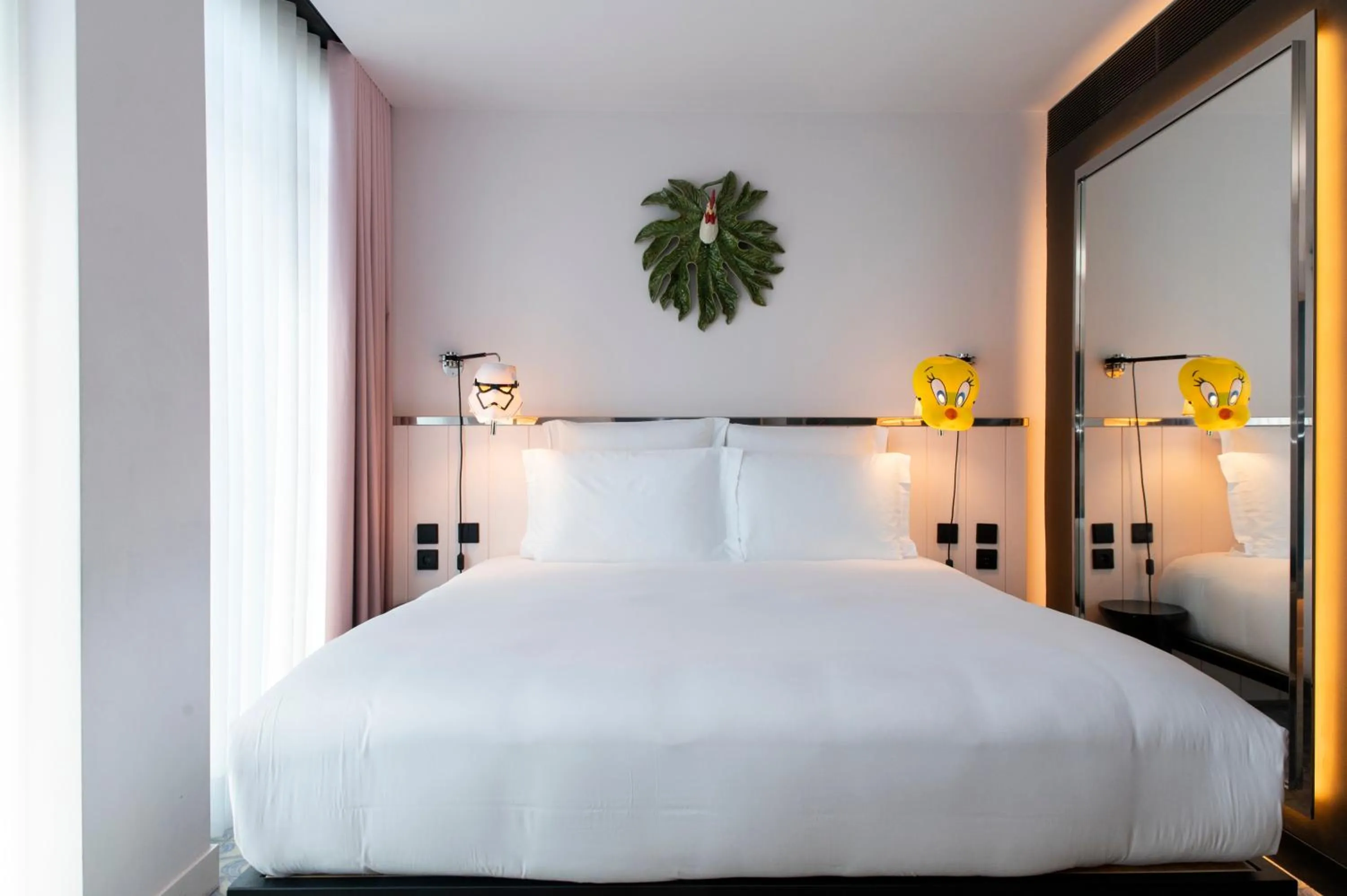 Bed in Mama Shelter Lisboa