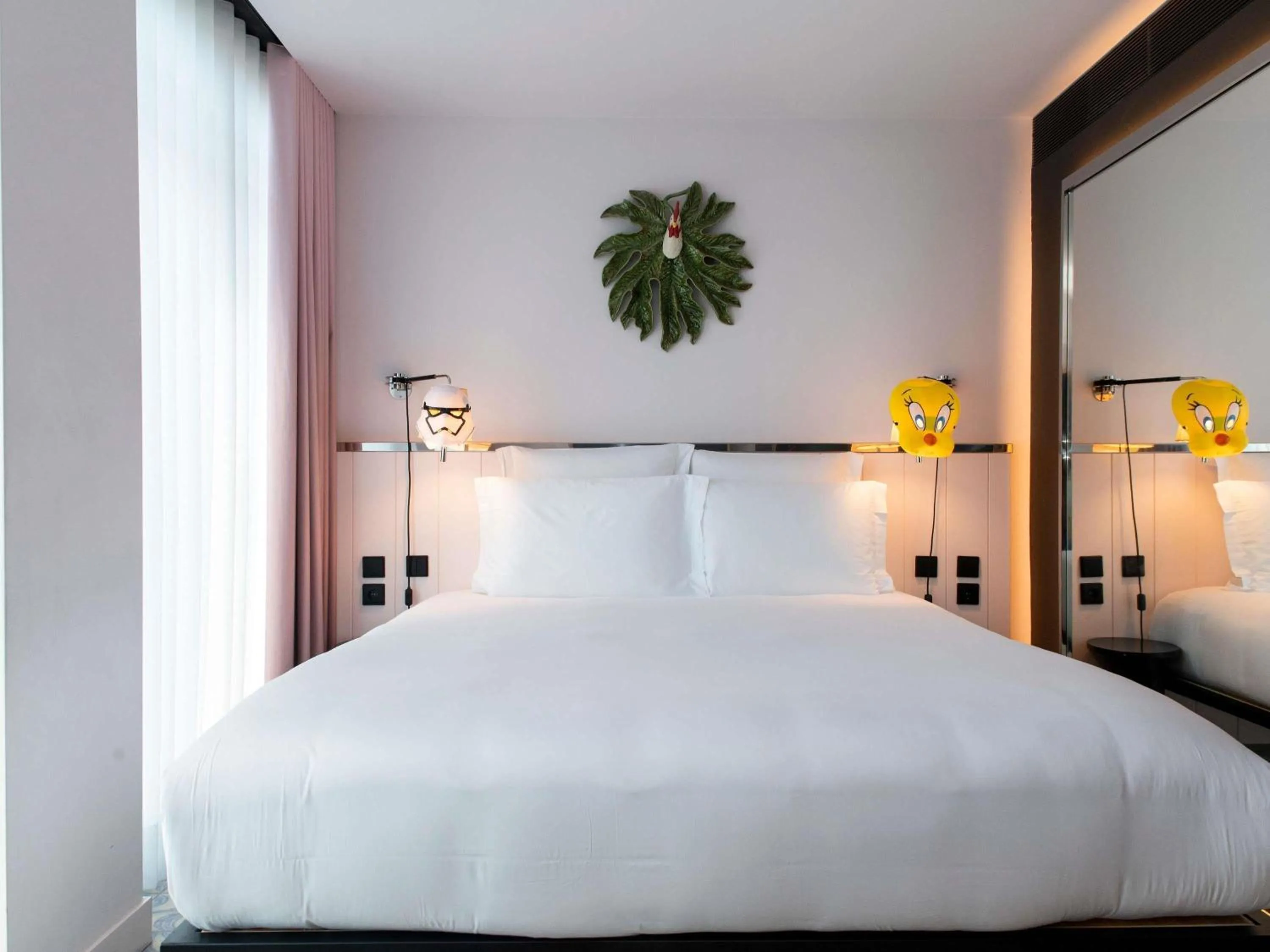 Bedroom, Bed in Mama Shelter Lisboa