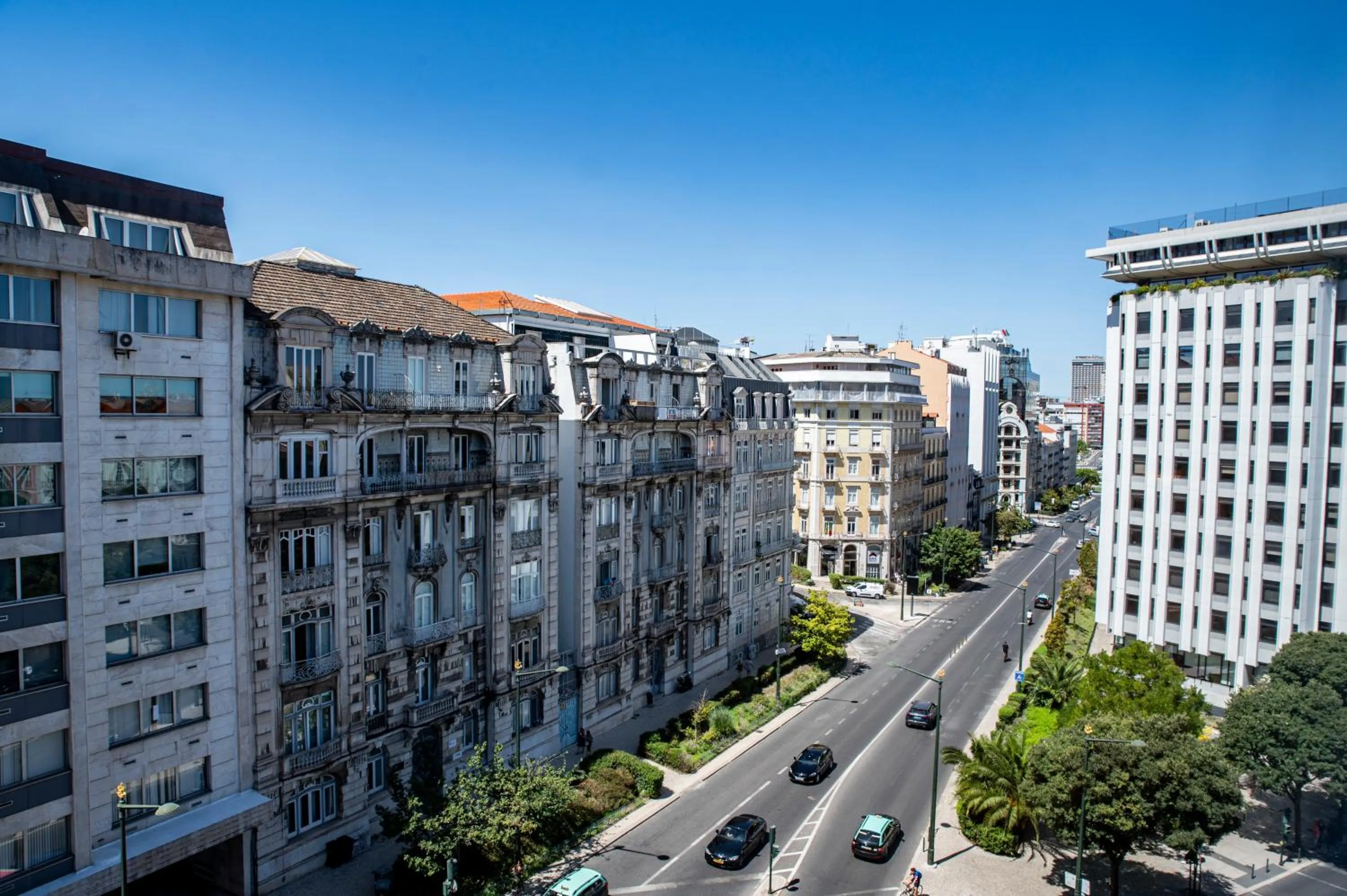City view in Mama Shelter Lisboa