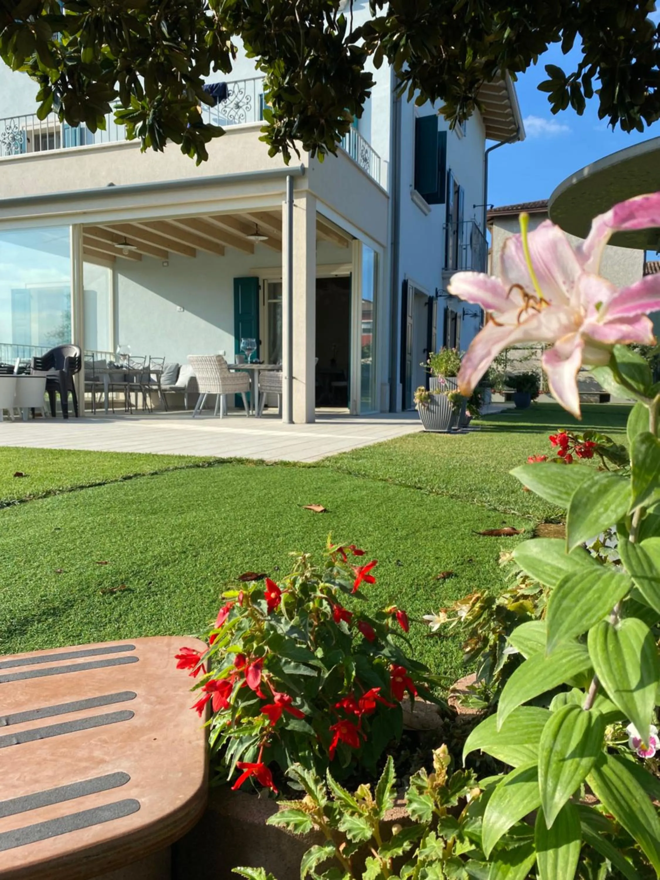 Garden view in ROSETO HOLIDAYS AZZURRO