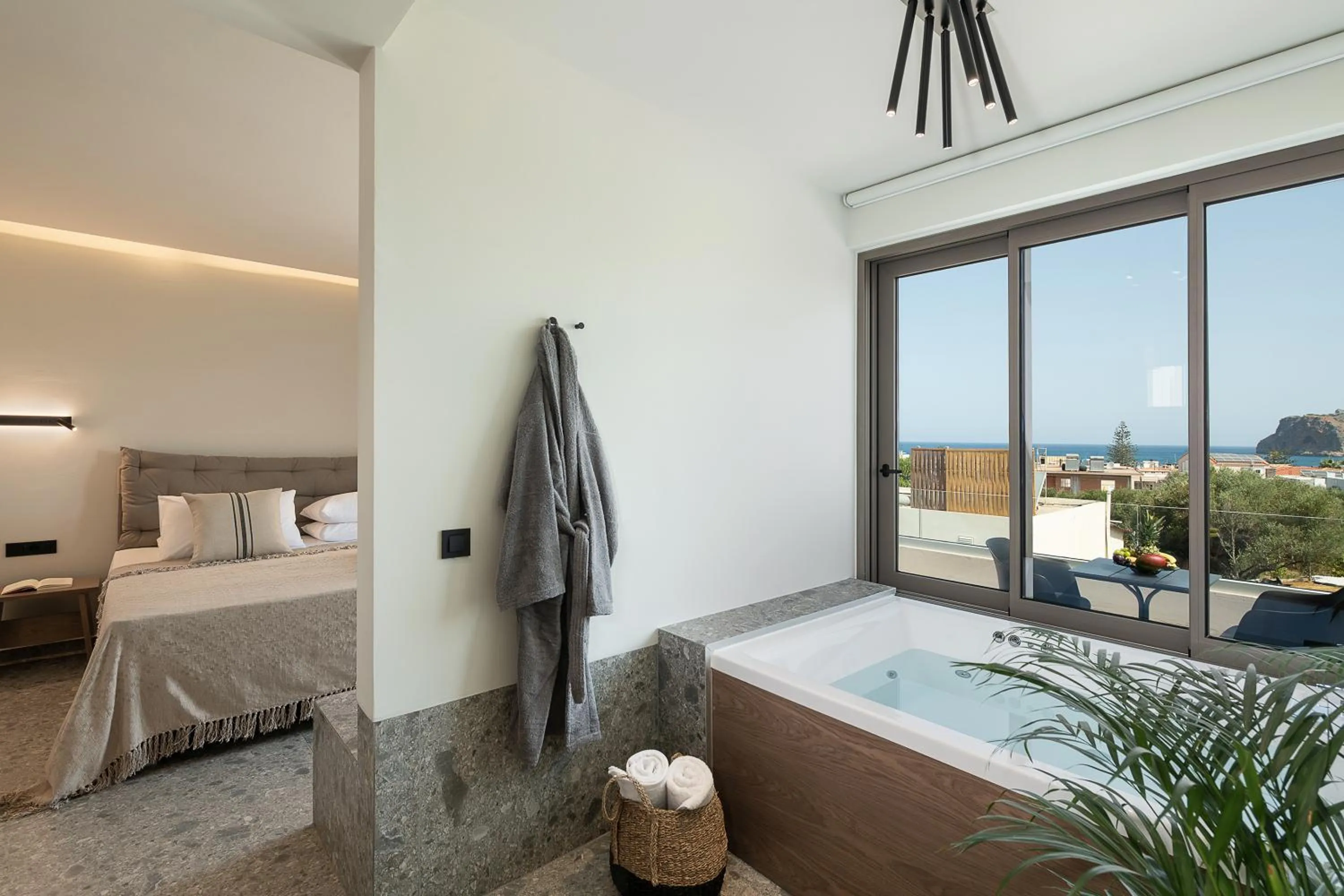 Photo of the whole room, Bed in Casa Nostos