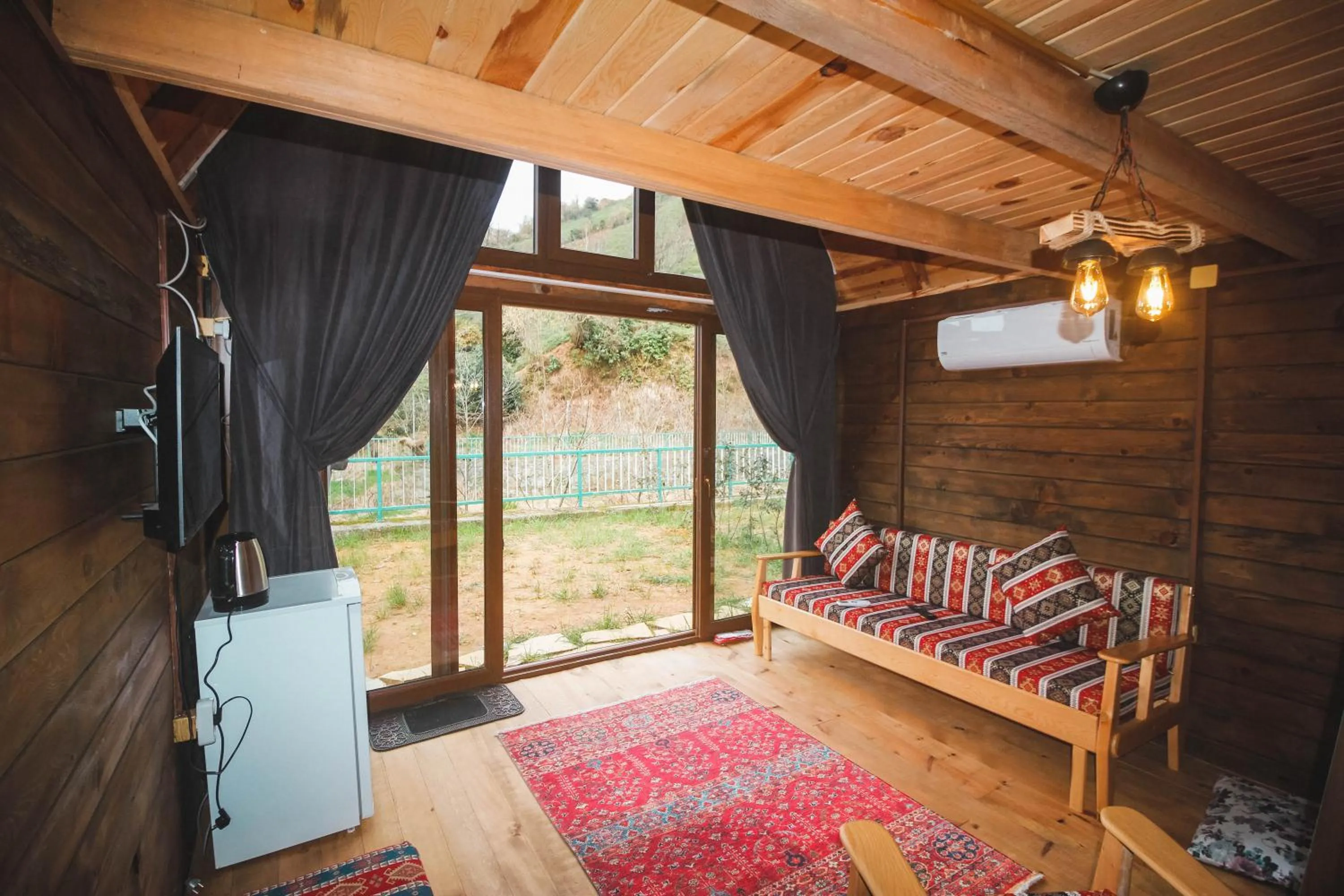 Garden view in Oce Bungalow