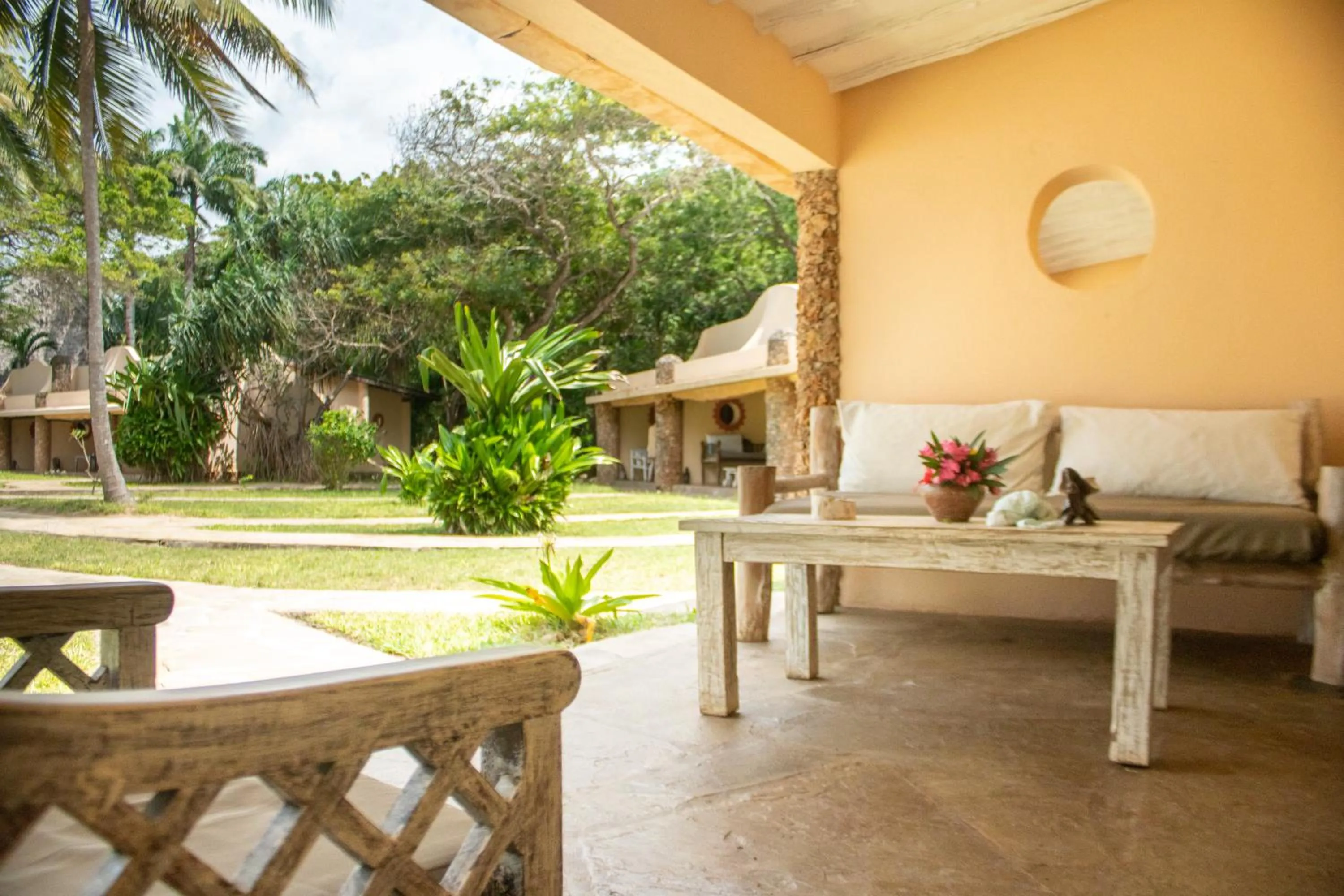 Patio in Eleven Pearl Boutique Hotel & Spa