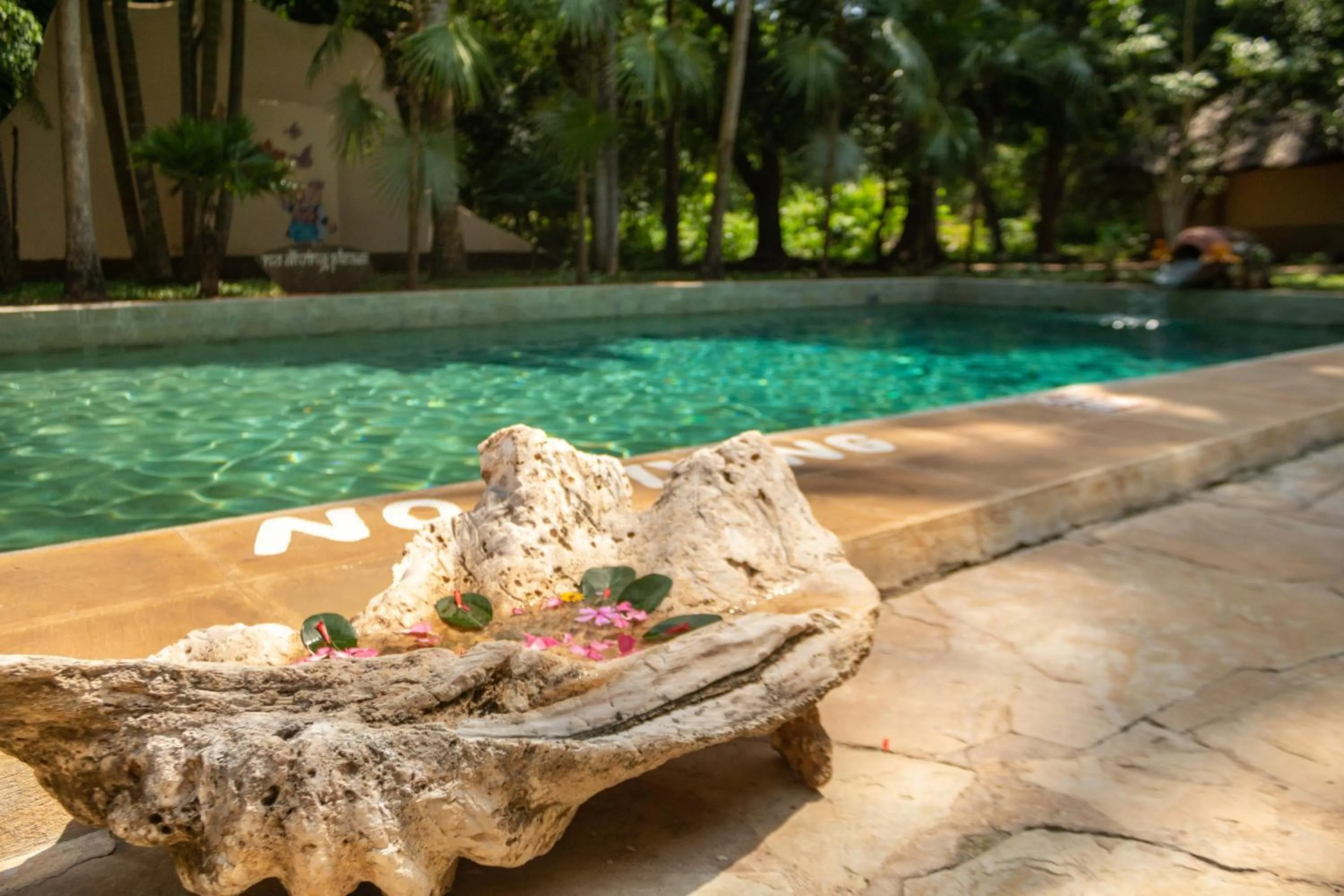 Pool view in Eleven Pearl Boutique Hotel & Spa