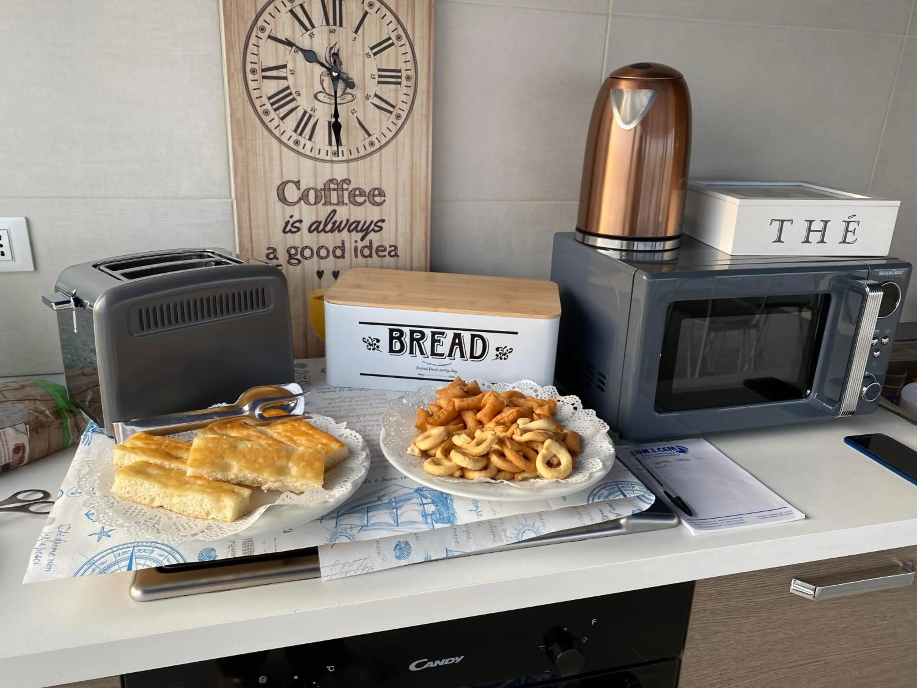 Food in B&B Torre Pozzillo