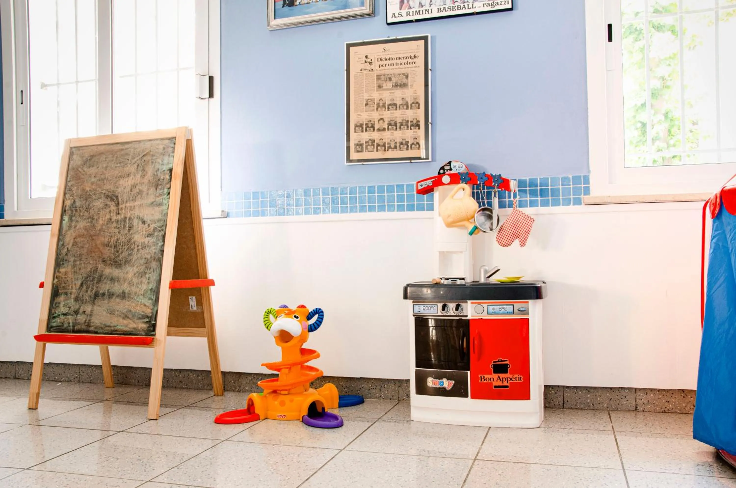 Children play ground in Hotel Stella Alpina