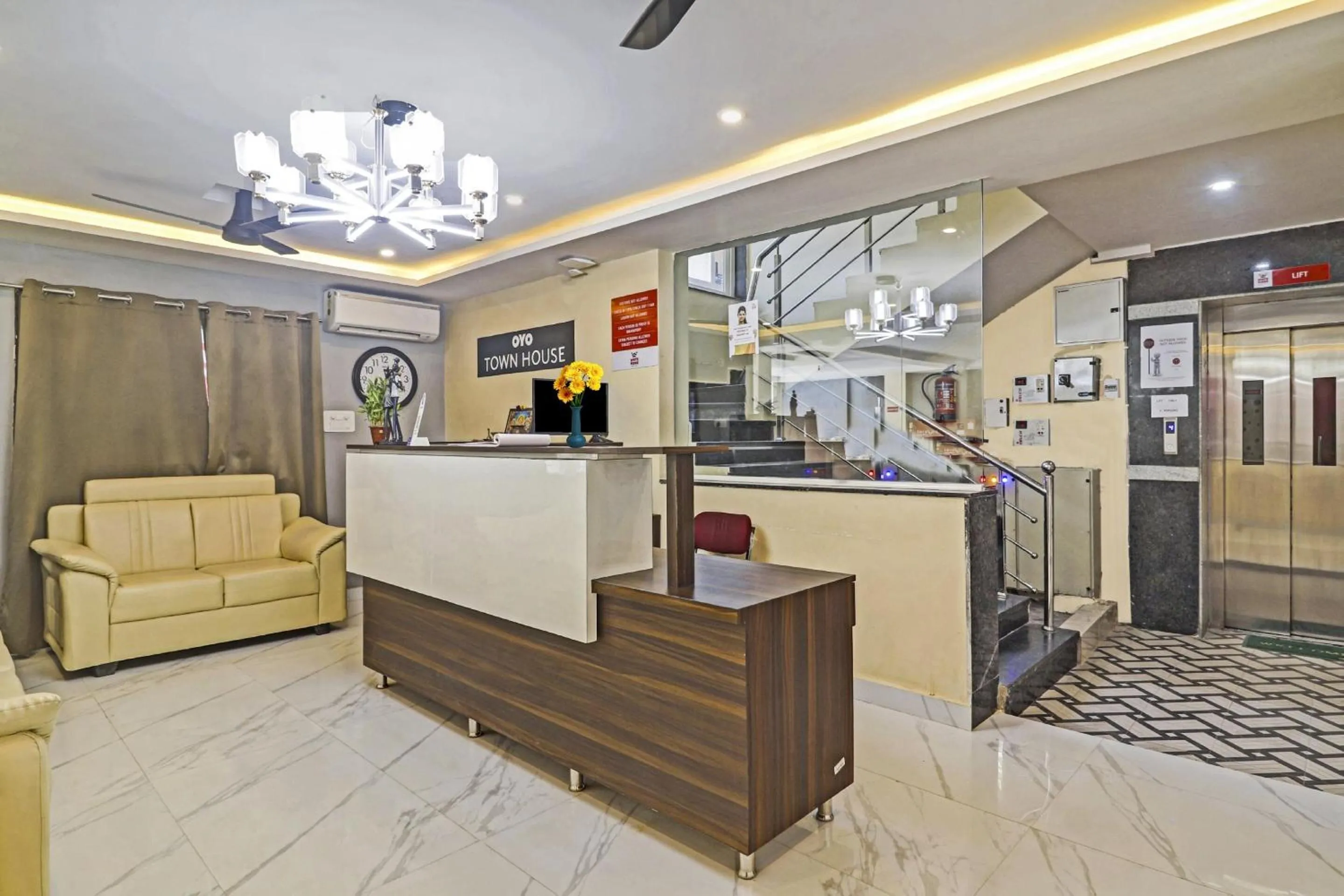 Lobby or reception in Collection O White House Near KIMS Kondapur